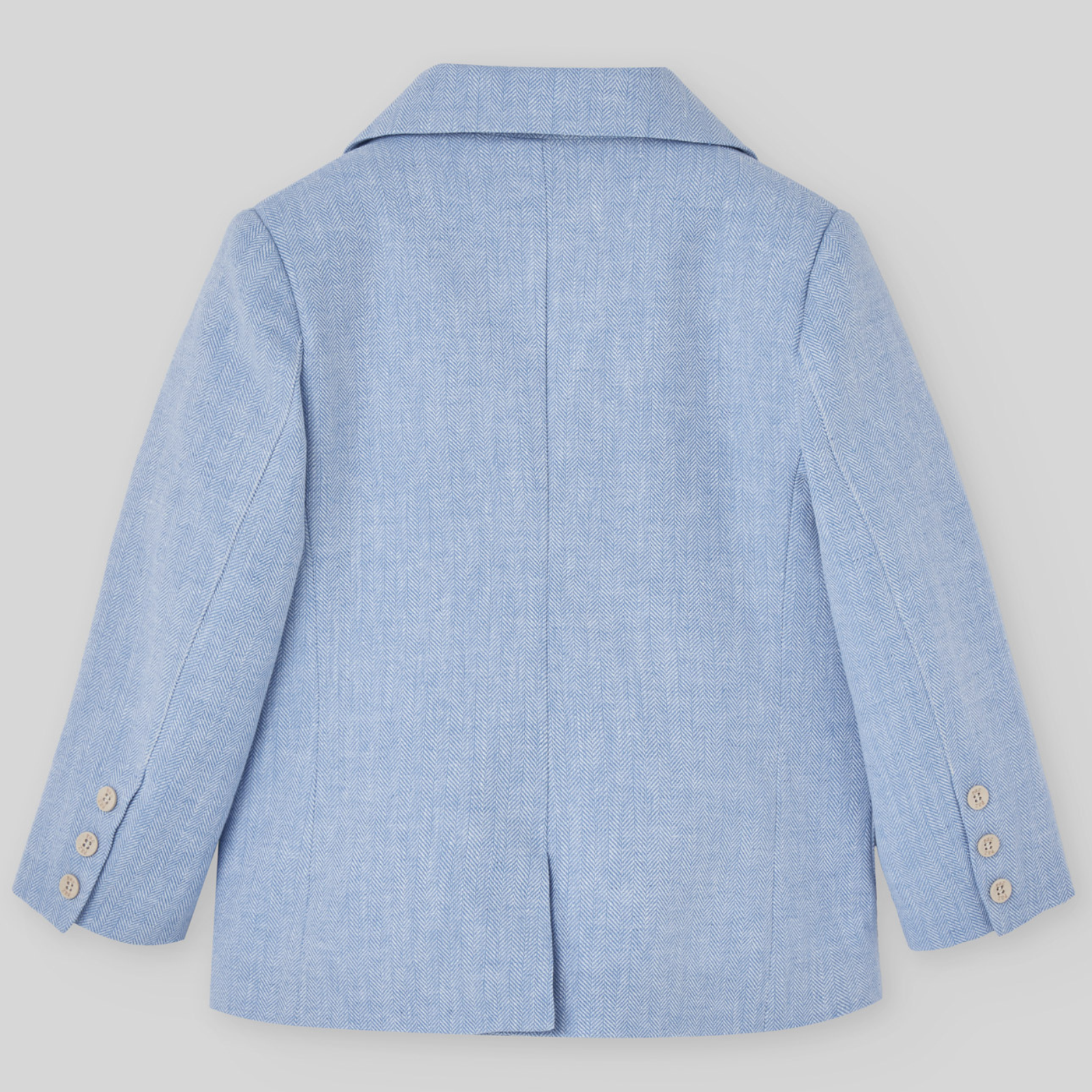 Blazer em linho azul da Paz Rodriguez "Cerimónia"