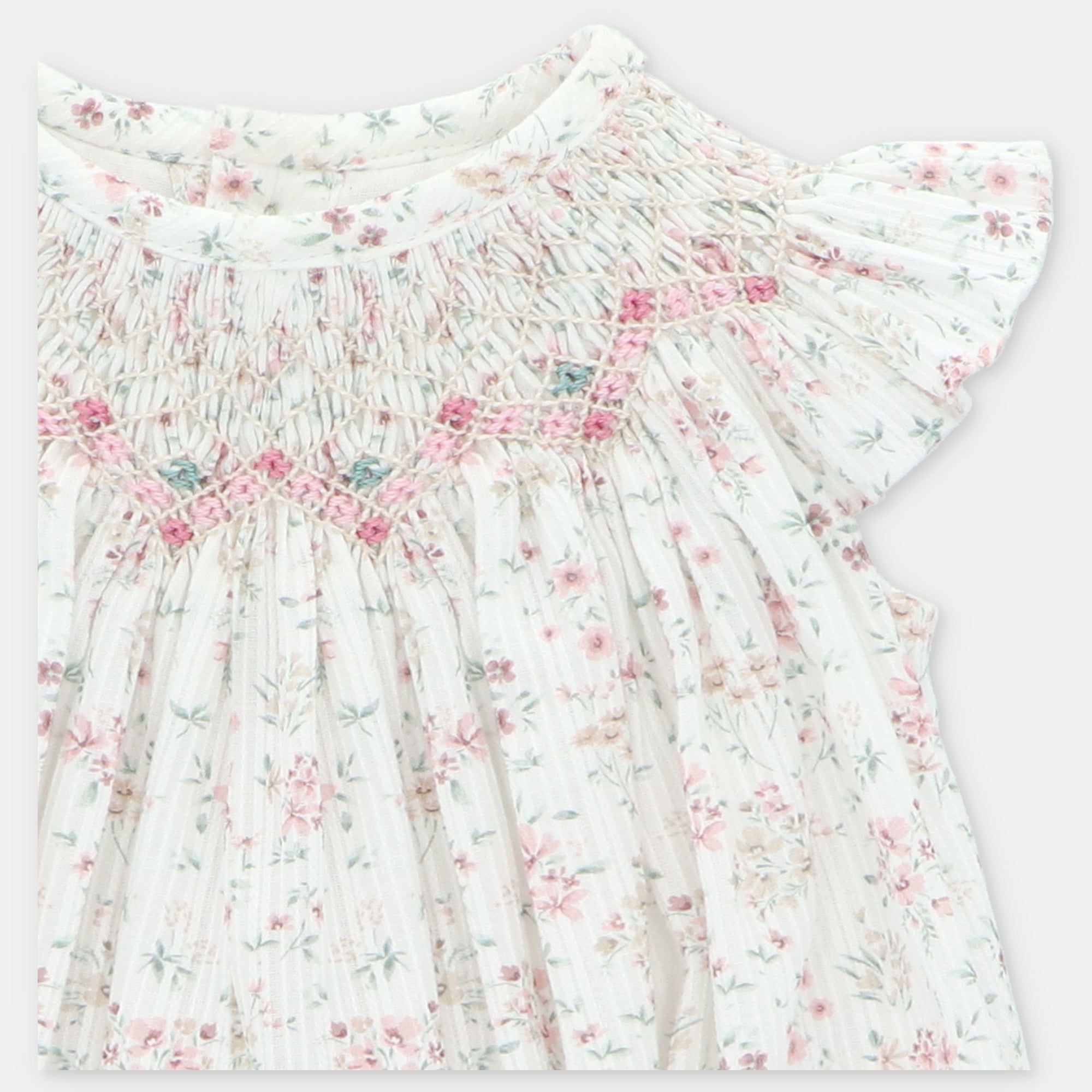 Fofo floral com favos de mel para bebe menina da Martín Aranda "Toronto"