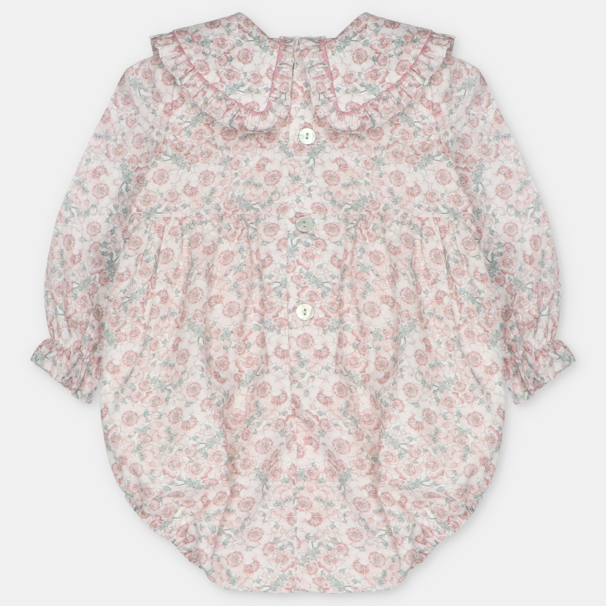 Fofo estampado floral e favos de mel da Martín Aranda "Lena"