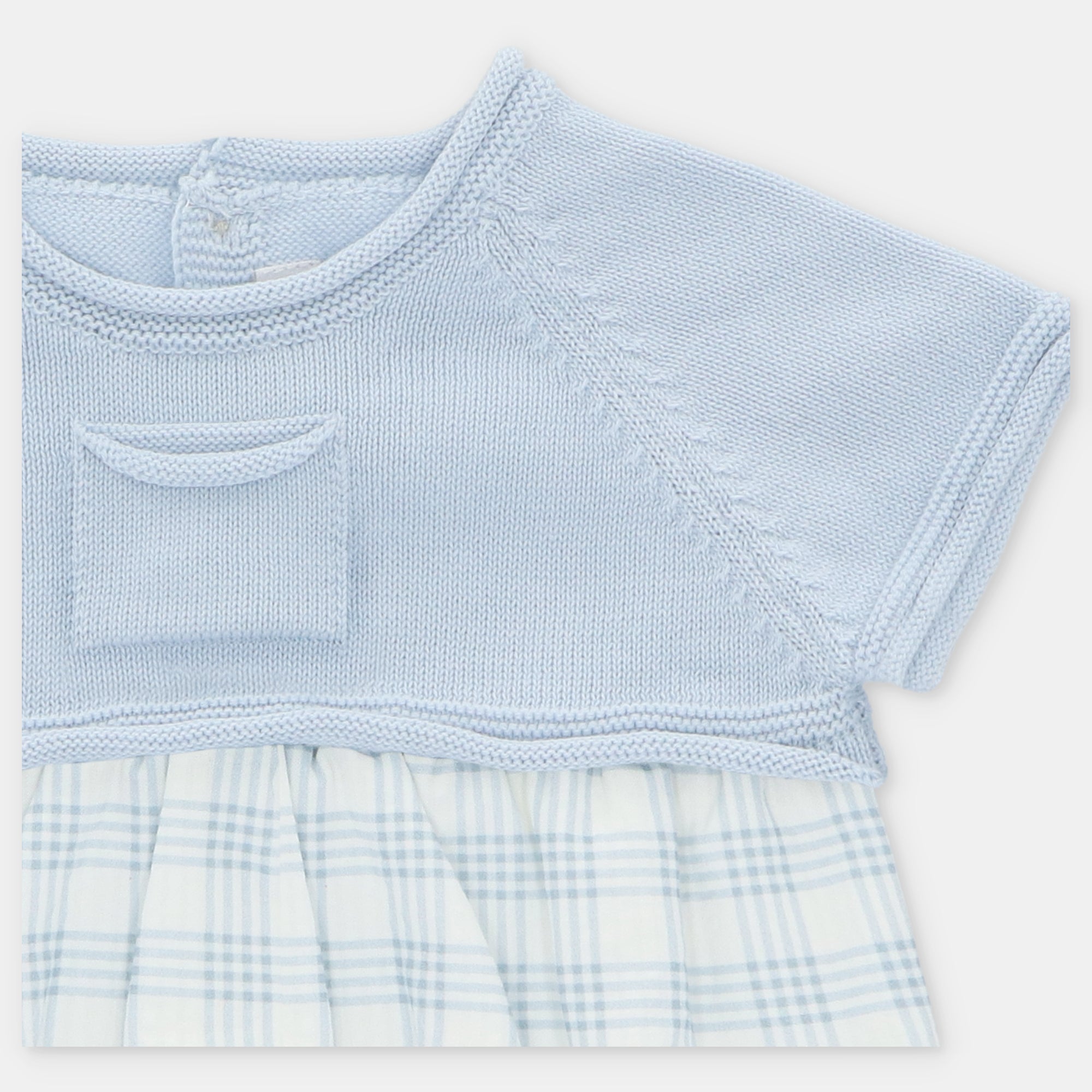 Fofo combinado com quadrados para bebe da Martín Aranda "Ottawa"