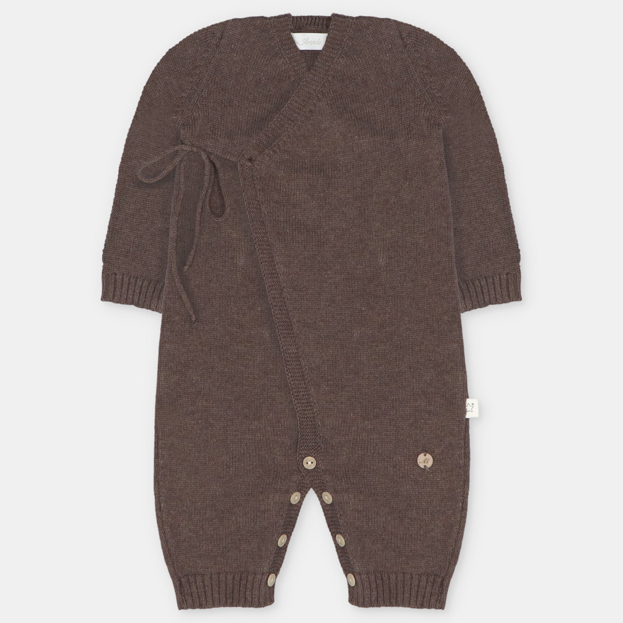 Babygrow castanho da Martín Aranda "Siero"
