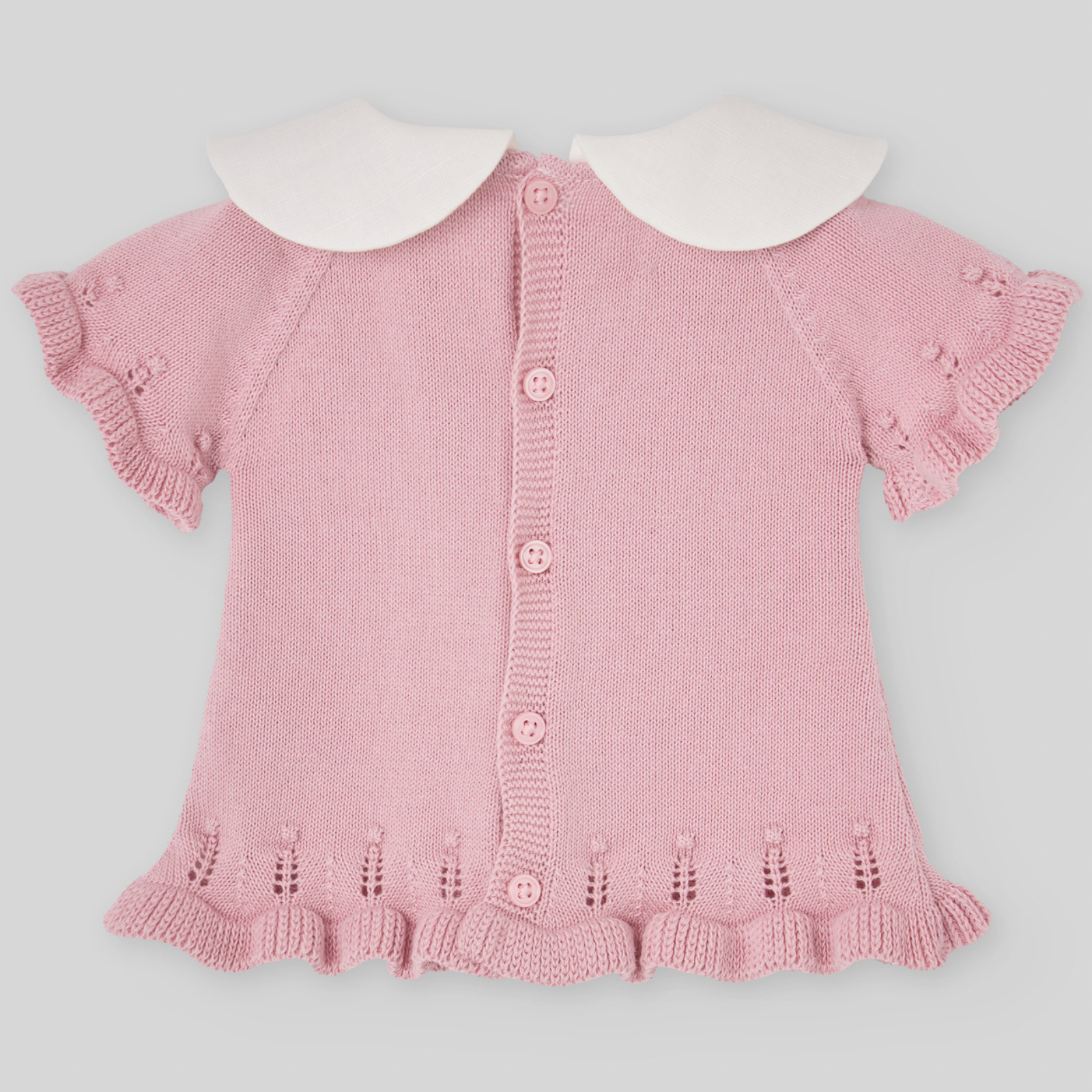 Conjunto camisola e calção malha rosa da Paz Rodriguez "Frescura"