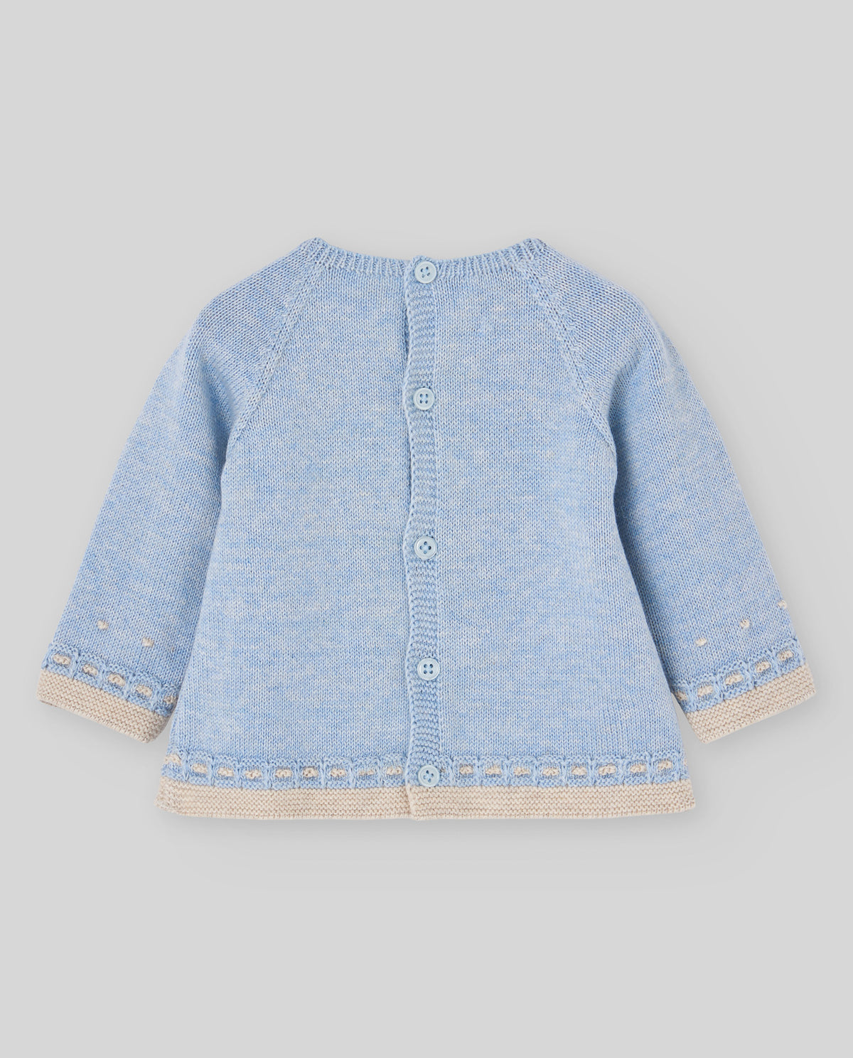 Conjunto recém nascido menino azul da Paz Rodriguez "Val"