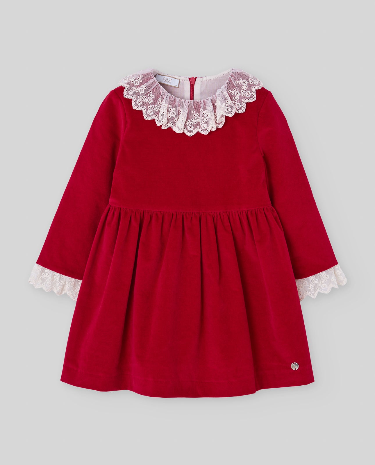 Vestido menina vermelho da Paz Rodriguez "Nadal"