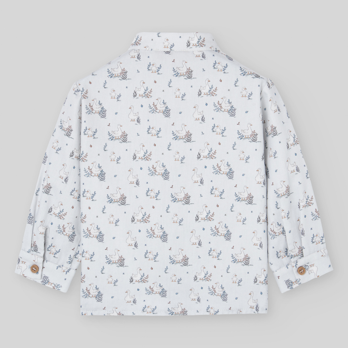 Conjunto calção bege e camisa estampada da Paz Rodriguez "Terra"
