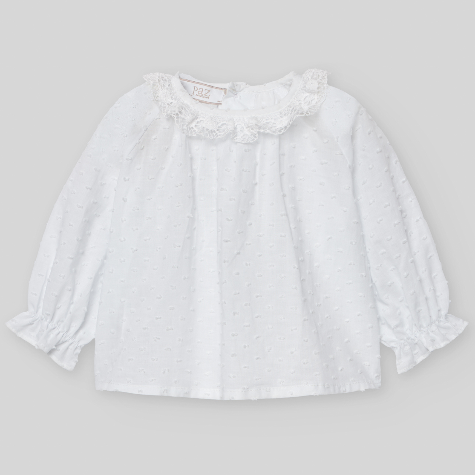 Blusa recém-nascido da Paz Rodriguez "Nectar"