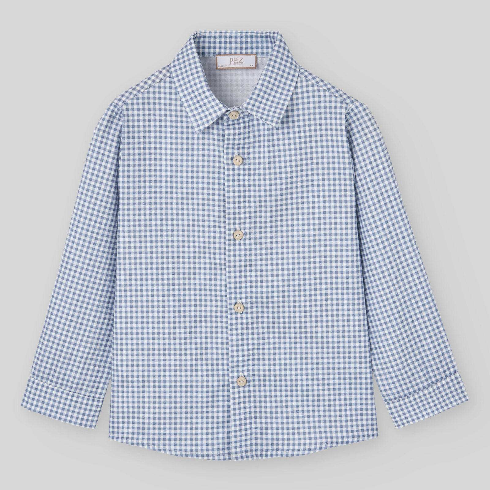 Camisa azul menino da Paz Rodriguez "Ponte"