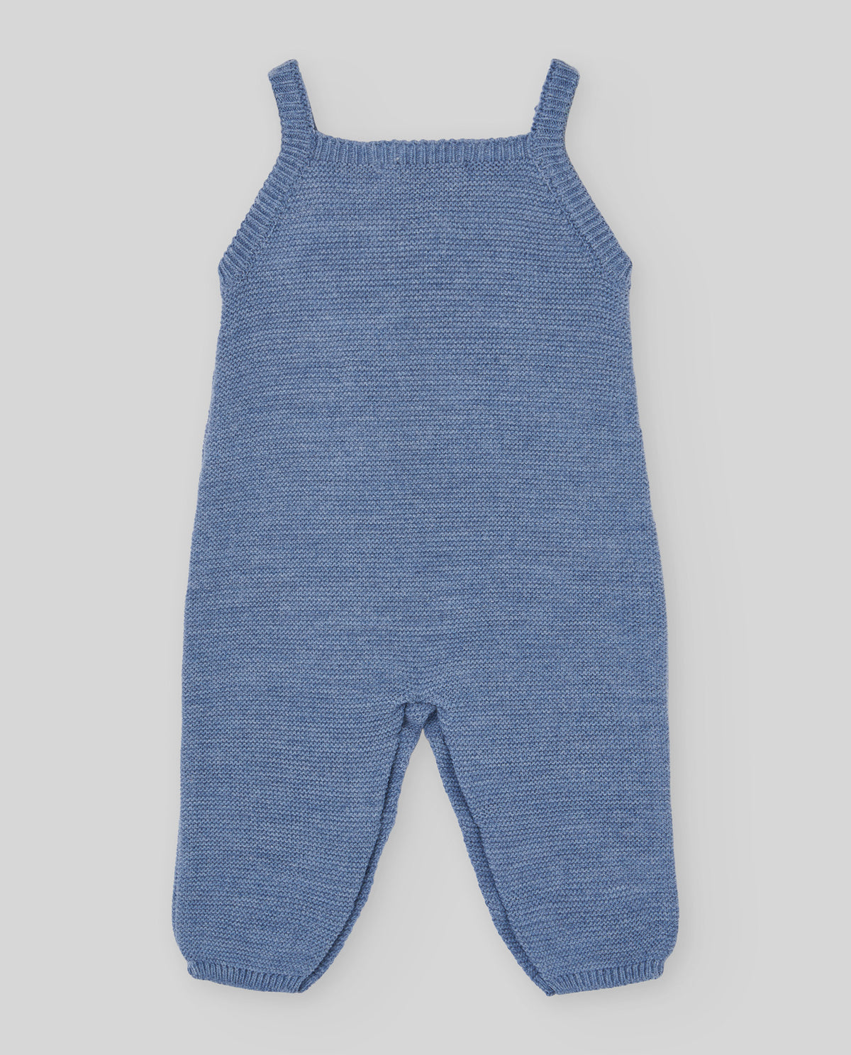 Conjunto jardineira malha azul e body da Paz Rodriguez "Ponte"
