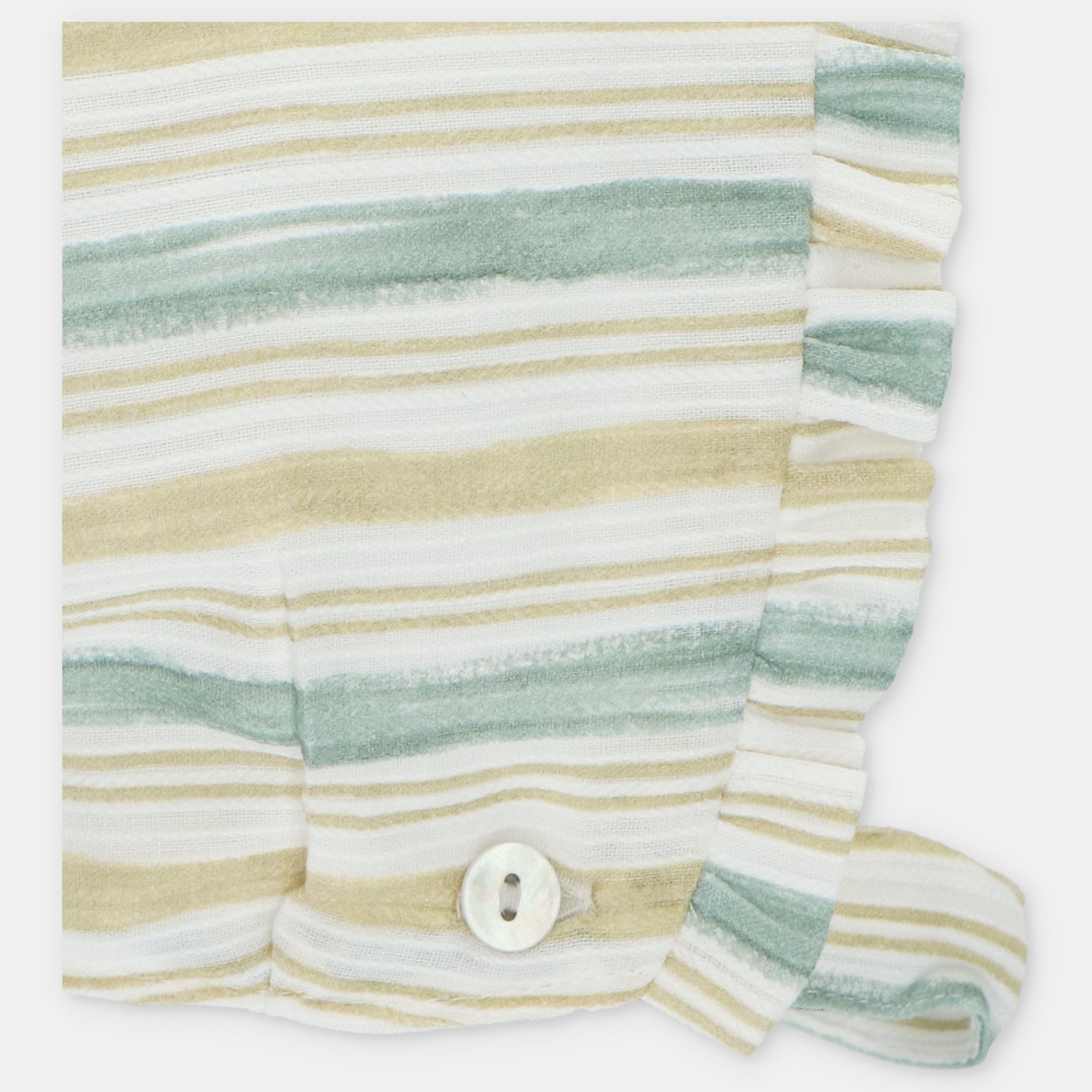 Touca com riscas para bebe menina da Martín Aranda "Edmonton"