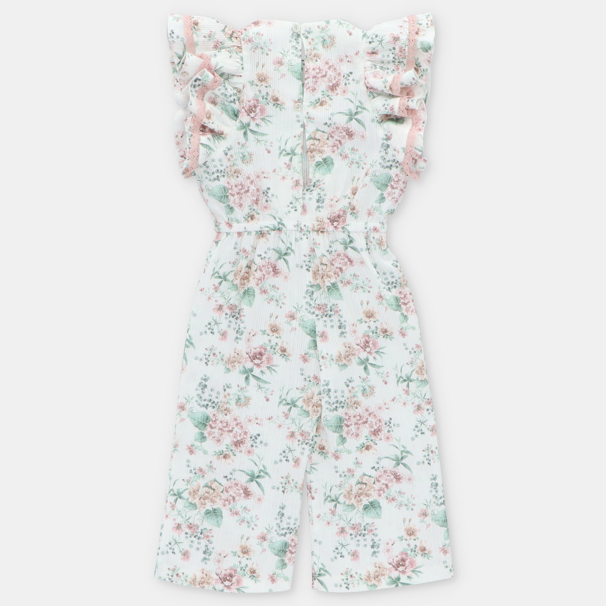 Macacão floral para menina da Martín Aranda "Toronto"