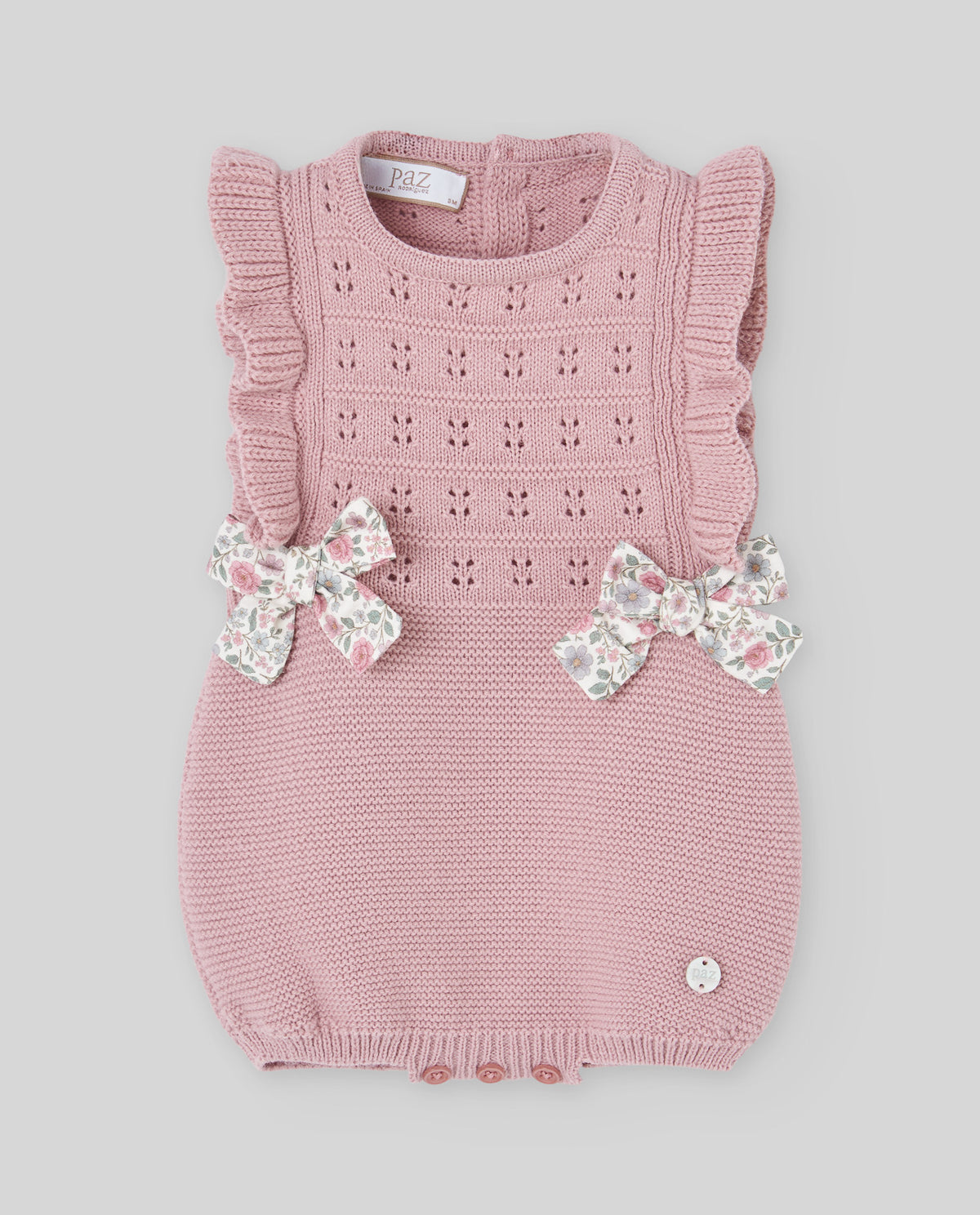 Conjunto fofo malha rosa e blusa estampada da Paz Rodriguez "Ledicia"