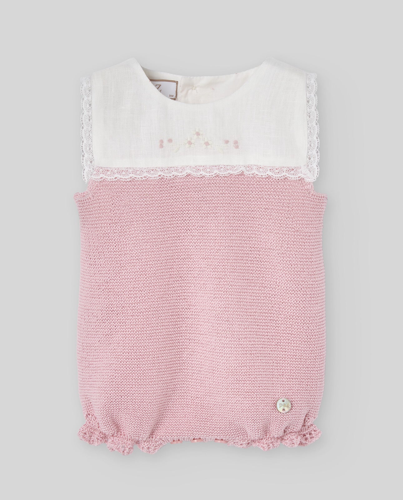 Fofo combinado rosa da Paz Rodriguez "Alegra"