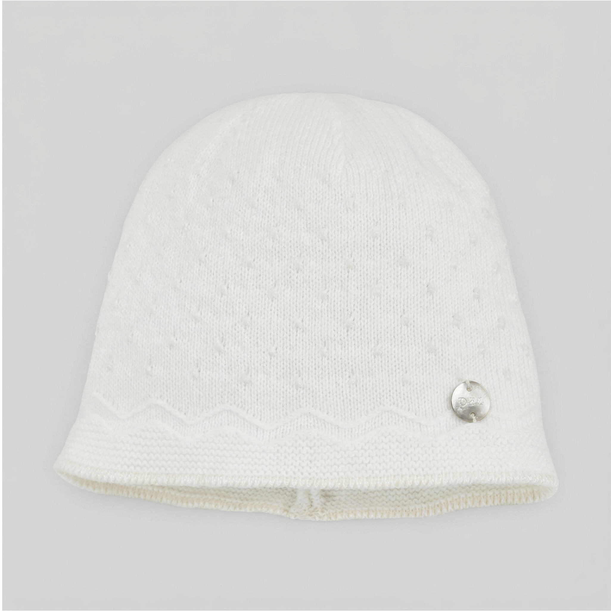 Gorro pérola recém-nascido da Paz Rodriguez "Paz"