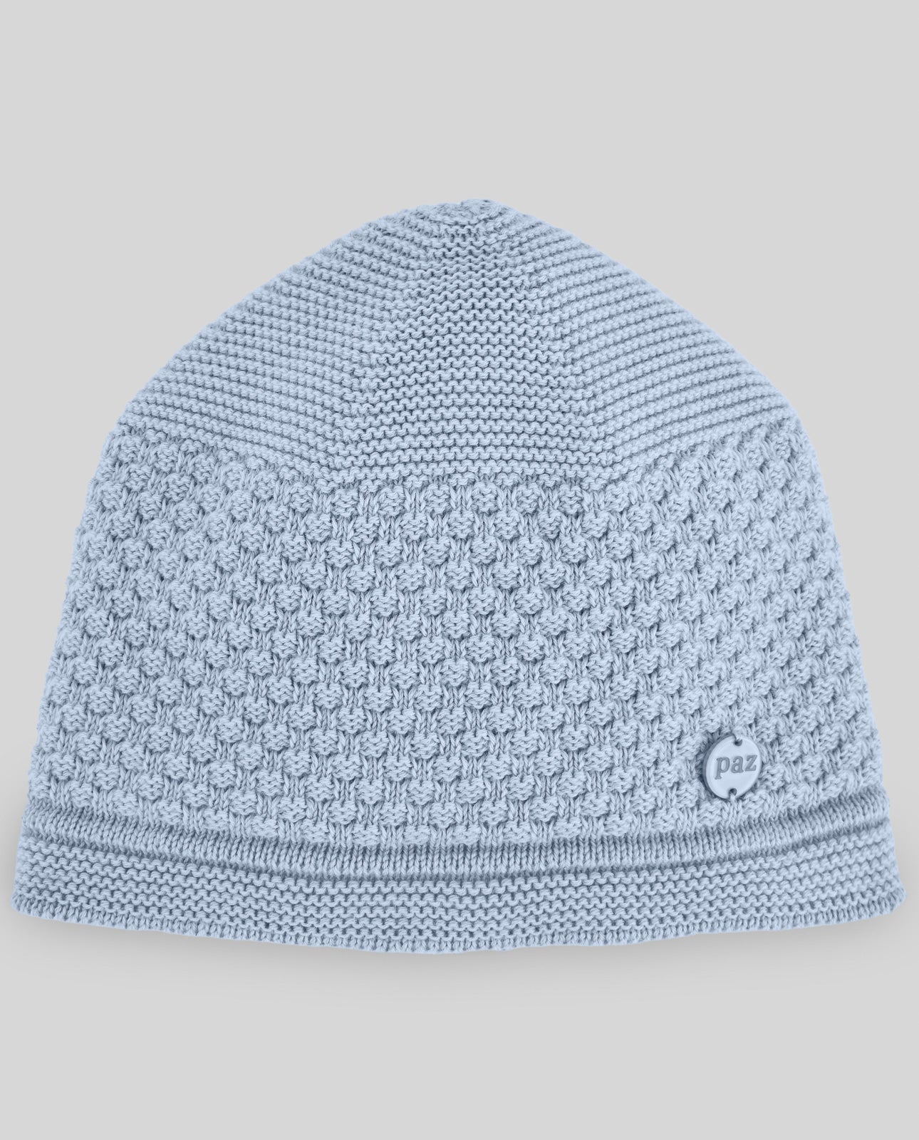 Gorro azul recém-nascido da Paz Rodriguez "Espuma"