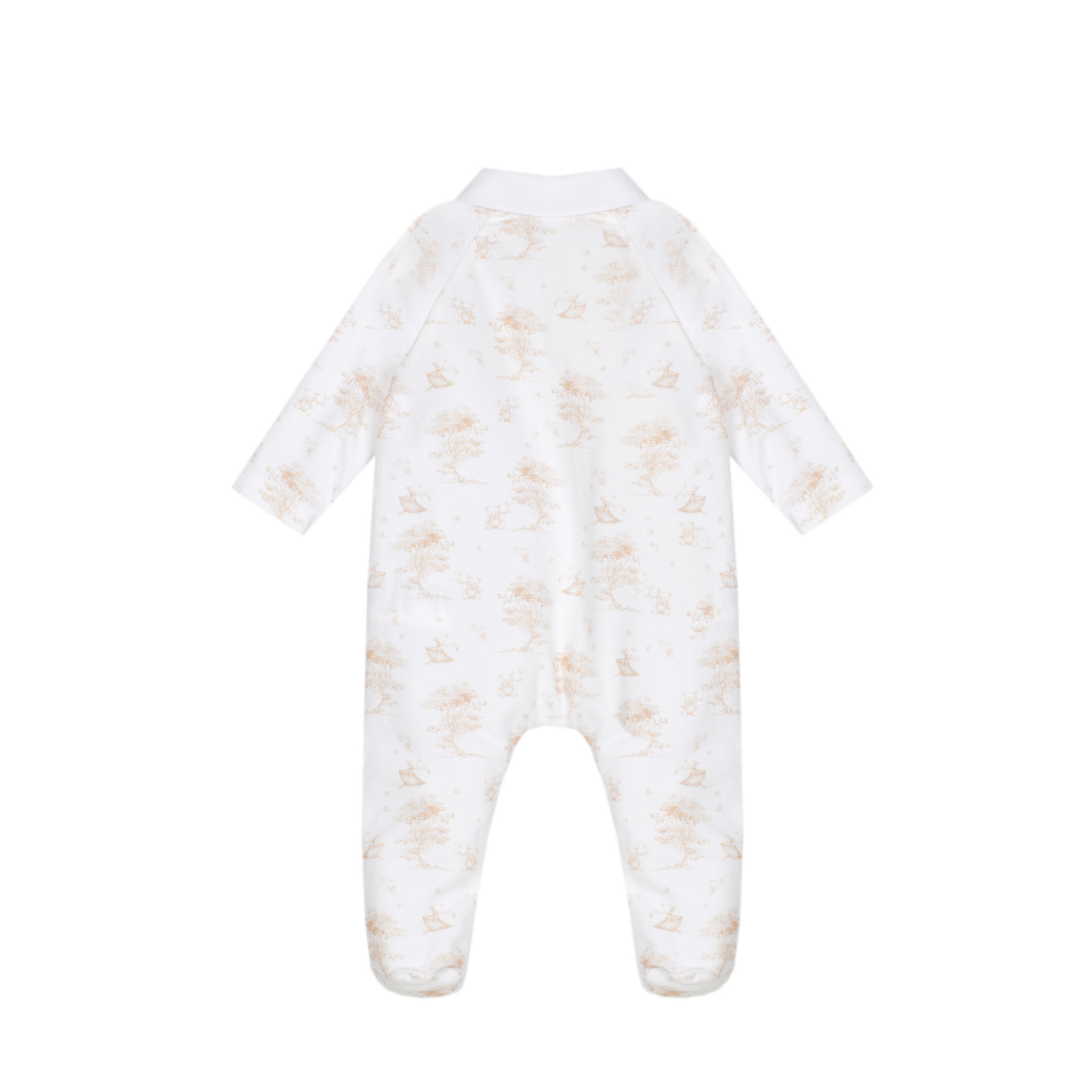 Babygrow em malha para menino cor bege da Patachou"Basic"