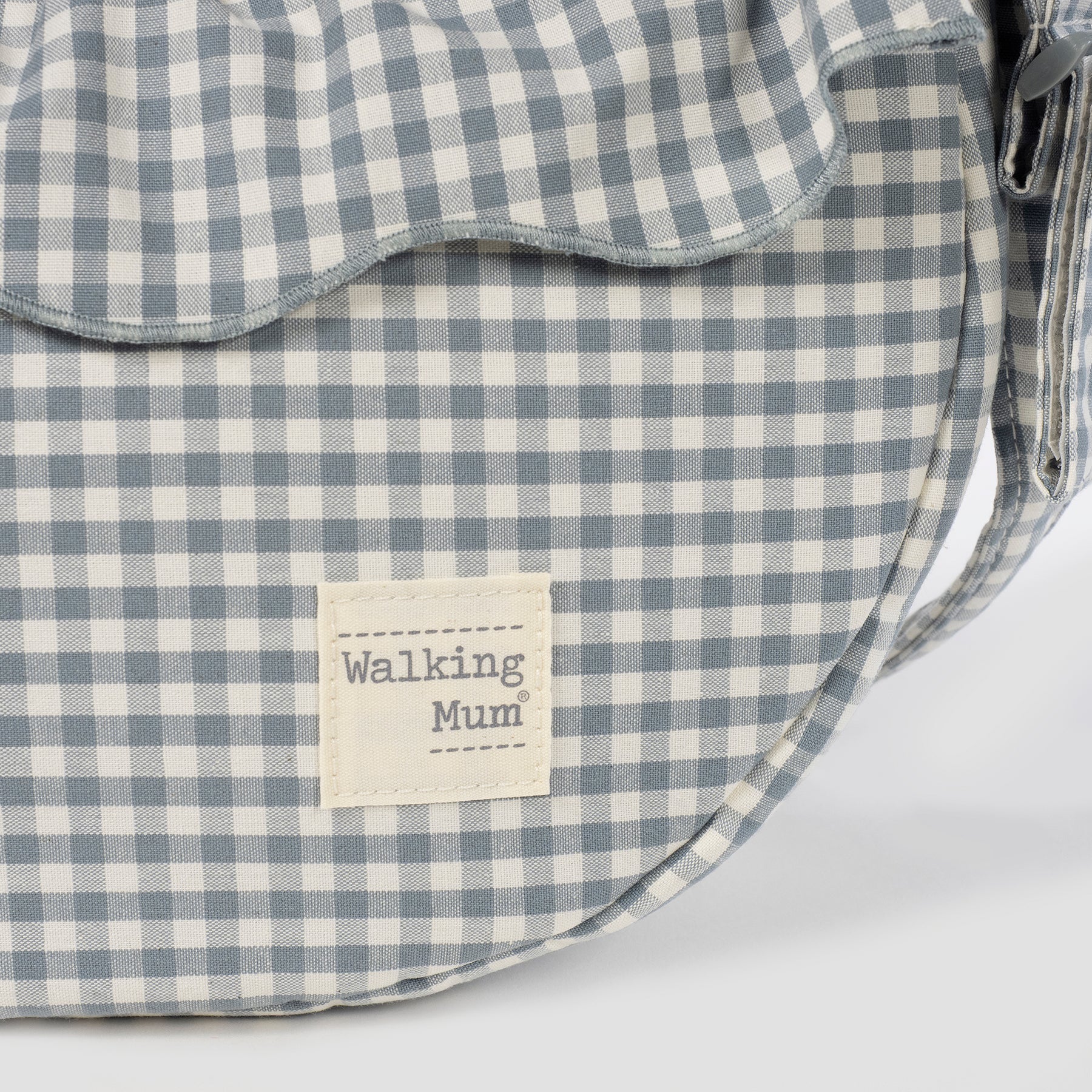 Bolsa de passeio Gôndola da Walking Mum "Praliné Vichy Matcha"