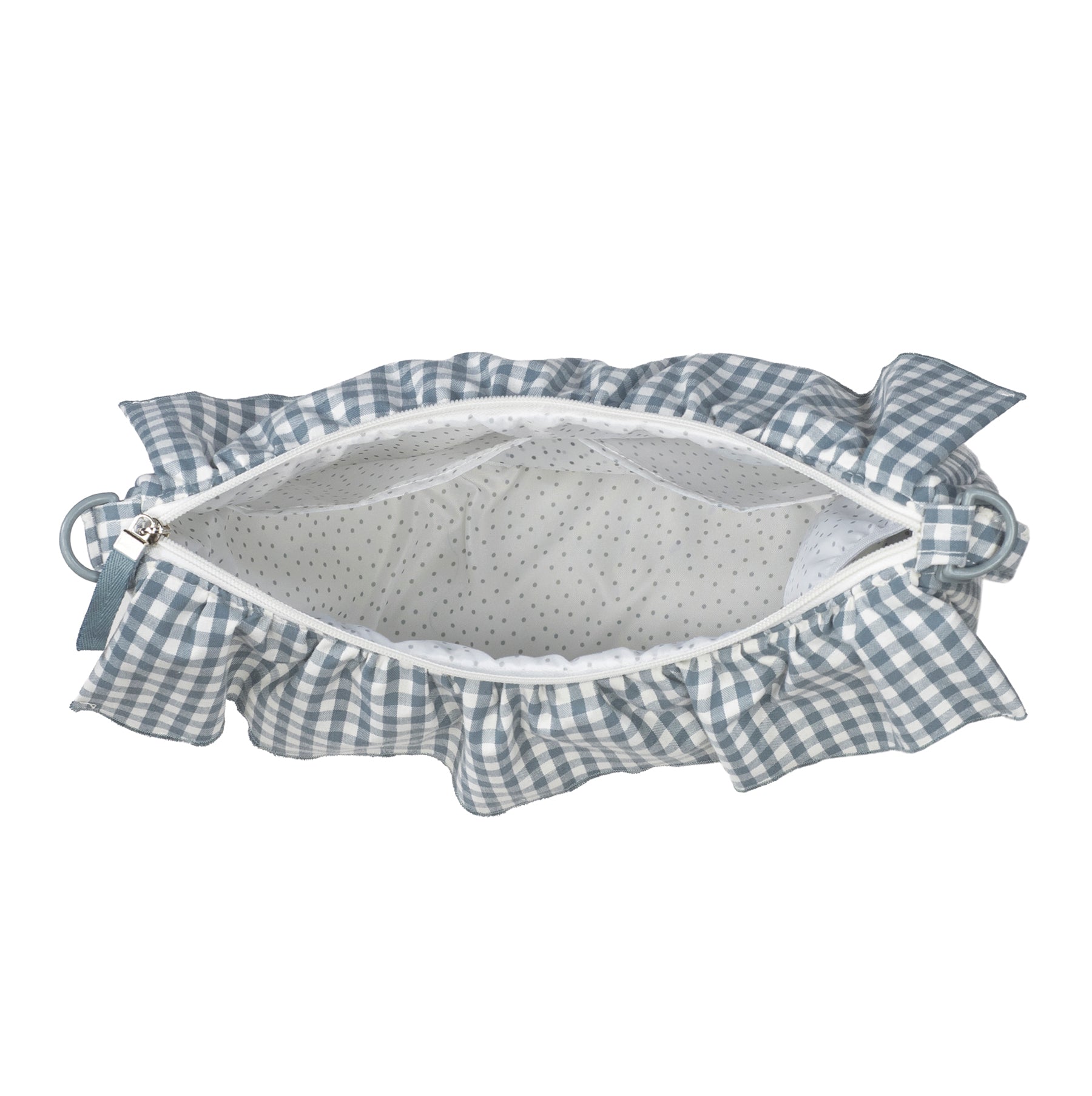 Bolsa de passeio Gôndola da Walking Mum "Praliné Vichy Matcha"