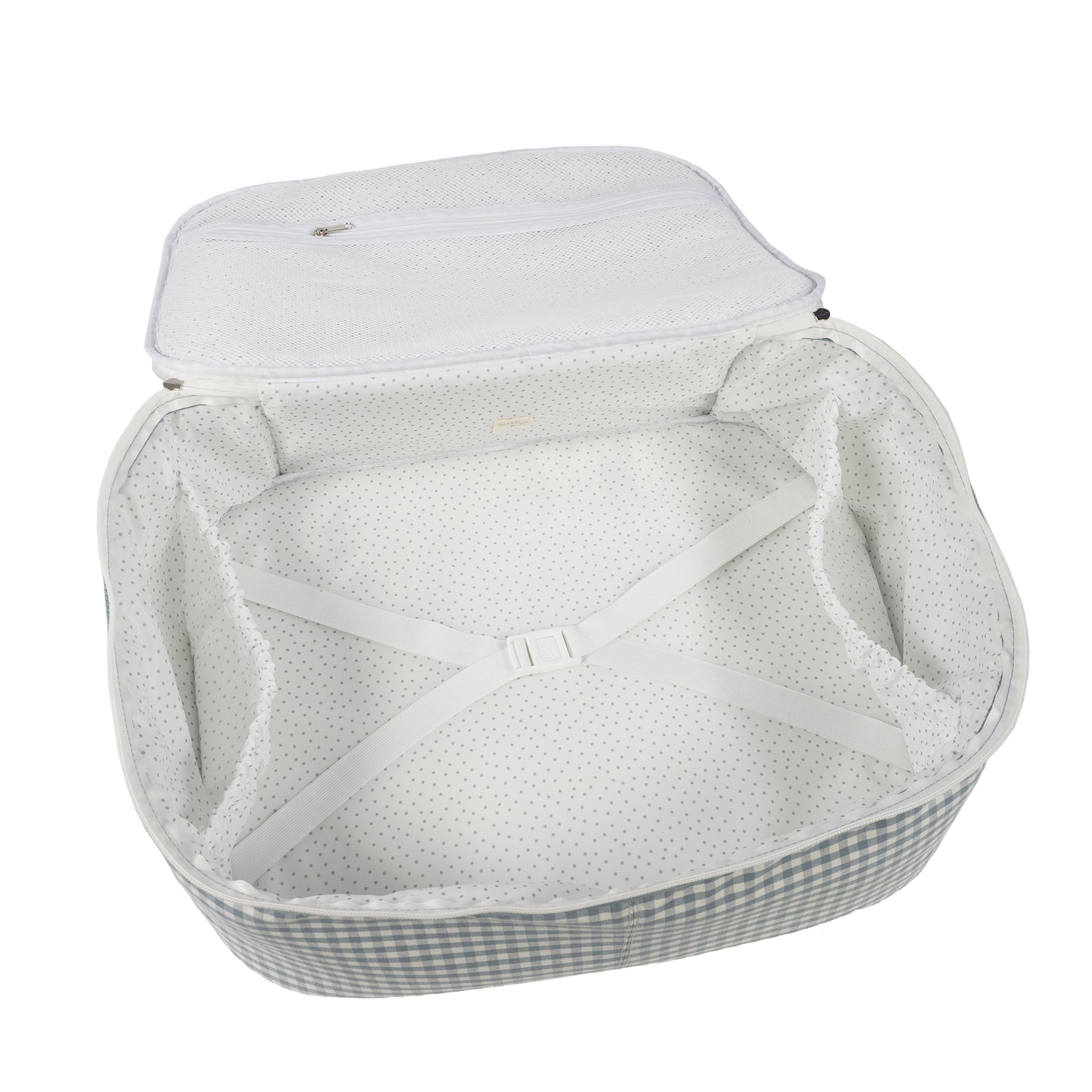 Mala maternidade da Walking Mum "Praliné Vichy Matcha"