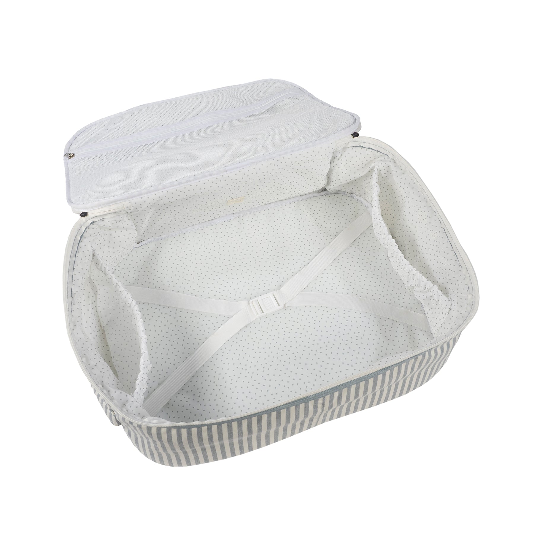 Mala maternidade da Walking Mum "Praliné Strips Matcha"