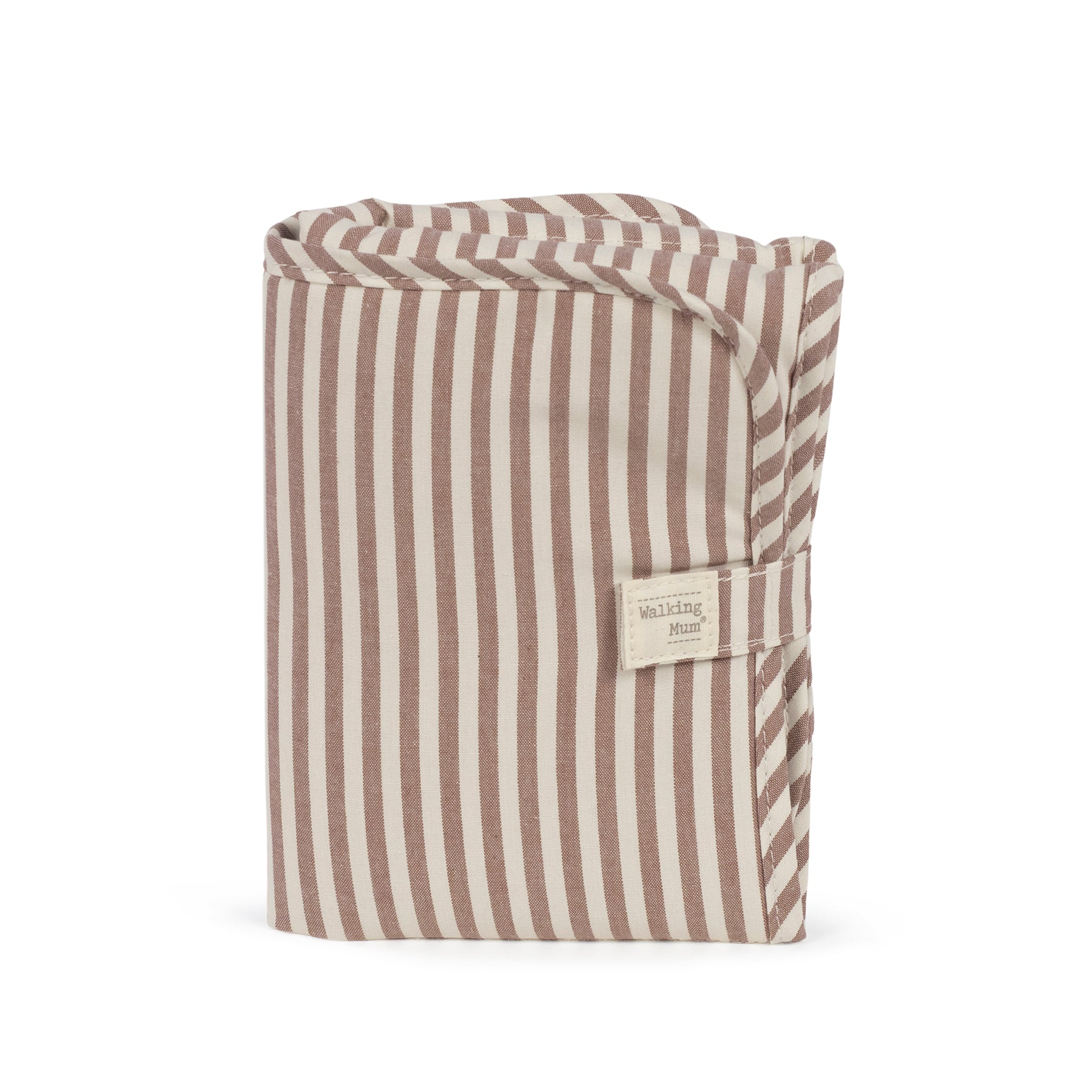 Muda Fralda da Walking Mum "Praliné Strips Moka"