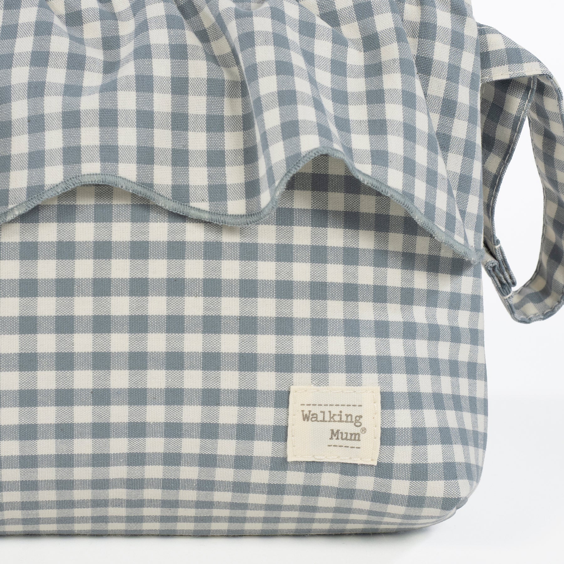 Necessaire da Walking Mum "Praliné Vichy Matcha"