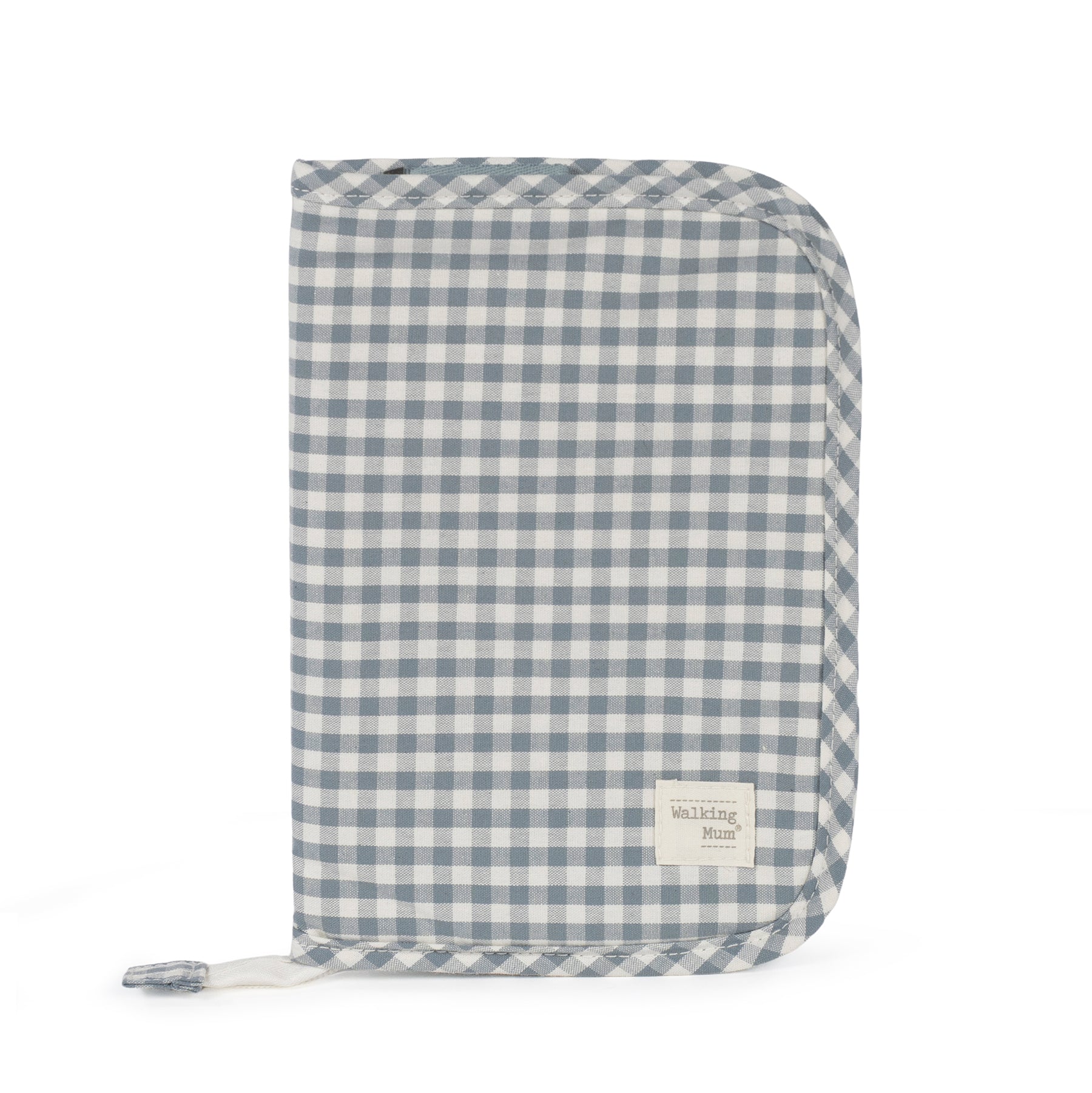 Porta-documentos da Walking Mum "Praliné Vichy Matcha"