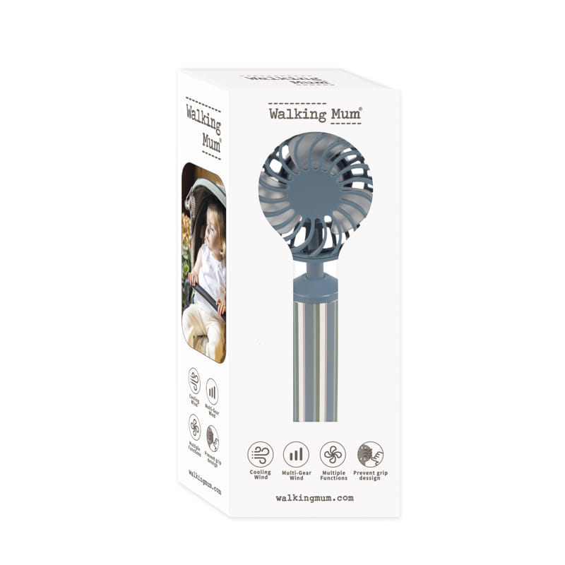 Ventilador para carrinho de bebé da Walking Mum “Summer Strips"