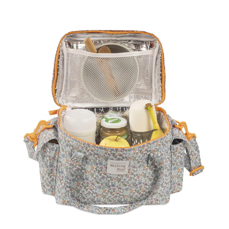 Bolsa térmica de verão da Walking Mum "Summer Flowers"