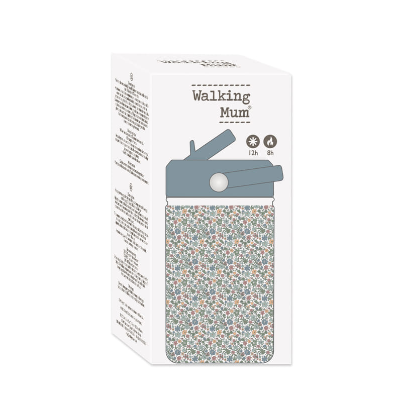 Garrafa térmica 350ML da Walking Mum “Summer Flowers"