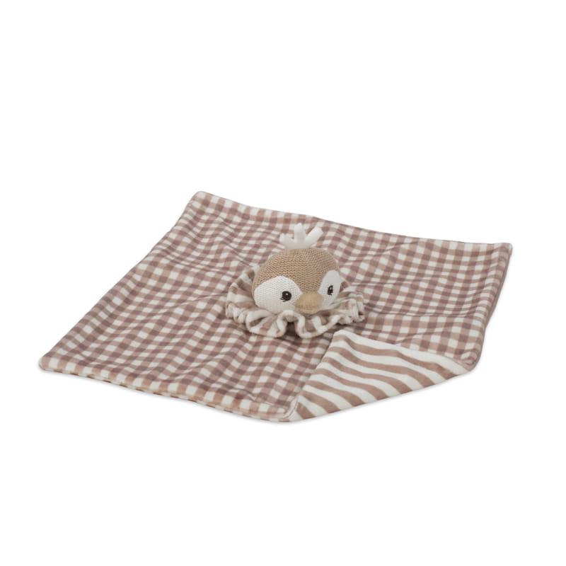 Peluche doudou Pinguim da Walking Mum "Praliné Moka"