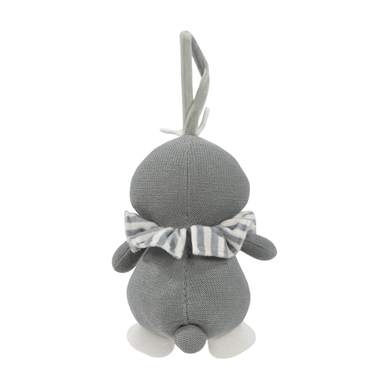 Peluche musical Pinguim da Walking Mum "Praliné Matcha"