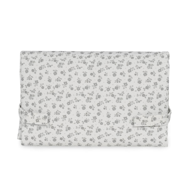 Muda Fralda da Pasito a Pasito "Little Bloom Flowers Grey"
