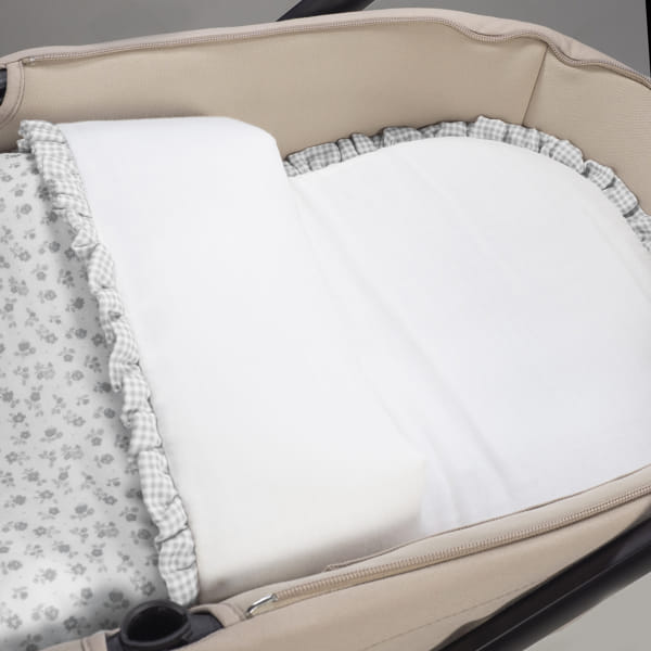 Saco de dormir da Pasito a Pasito "Little Bloom Flowers Grey"