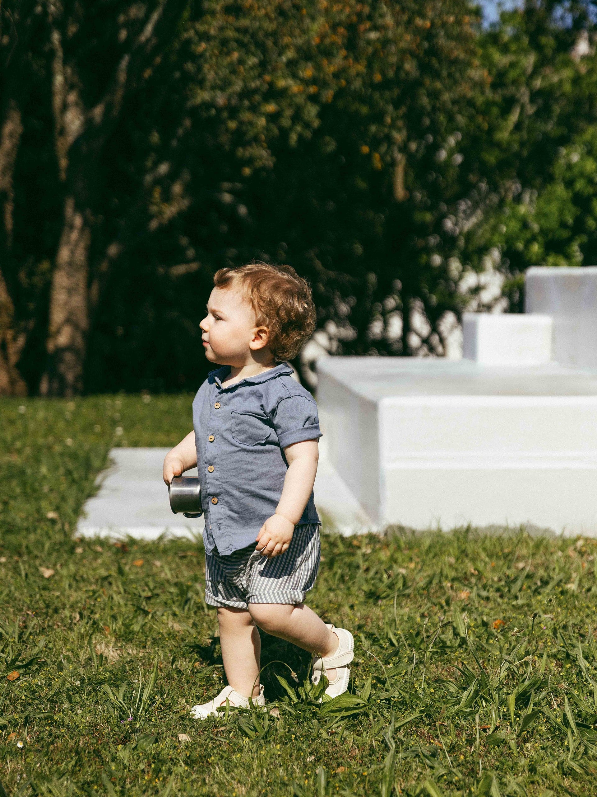 Polo em malha lisa com bolso da Snug