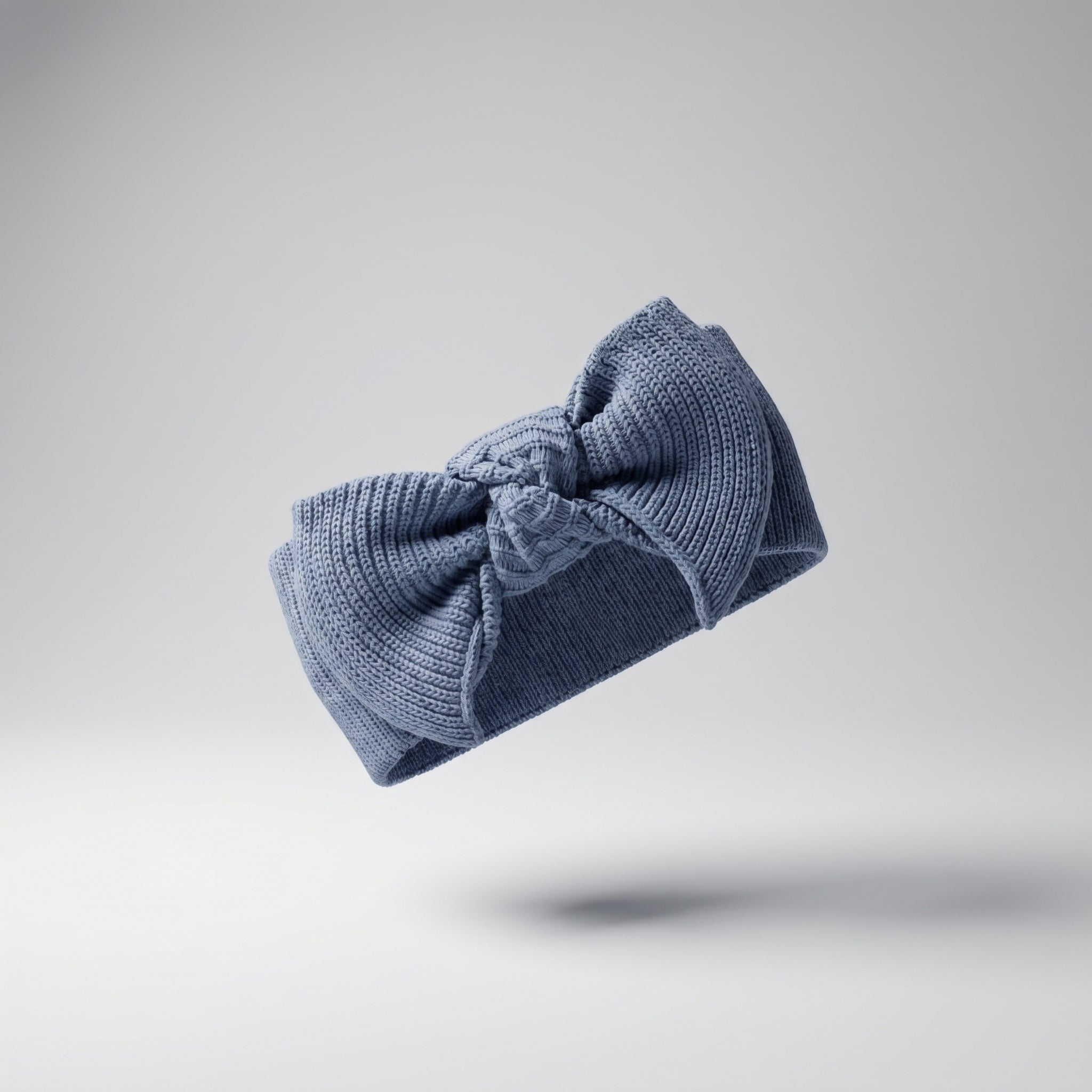 Fita de malha azul bruma para bebé menina "Brume"