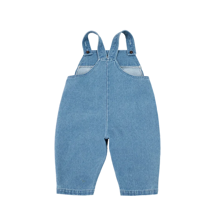 Jardineira azul Caspar Overalls da Donsje