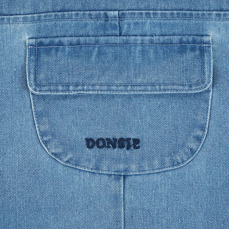 Jardineira azul Caspar Overalls da Donsje