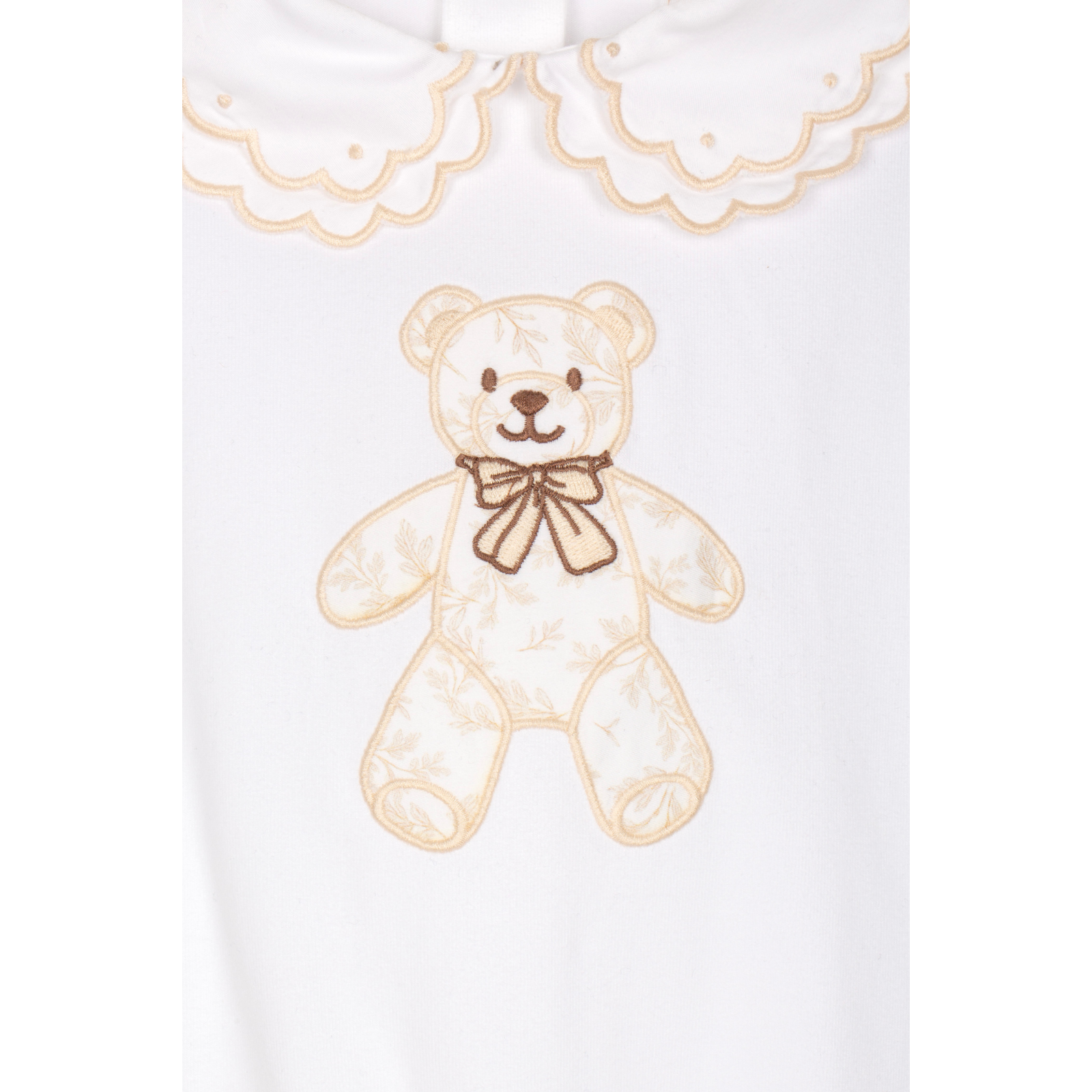 Babygrow em malha para bebé cor perola da Patachou "Nature"