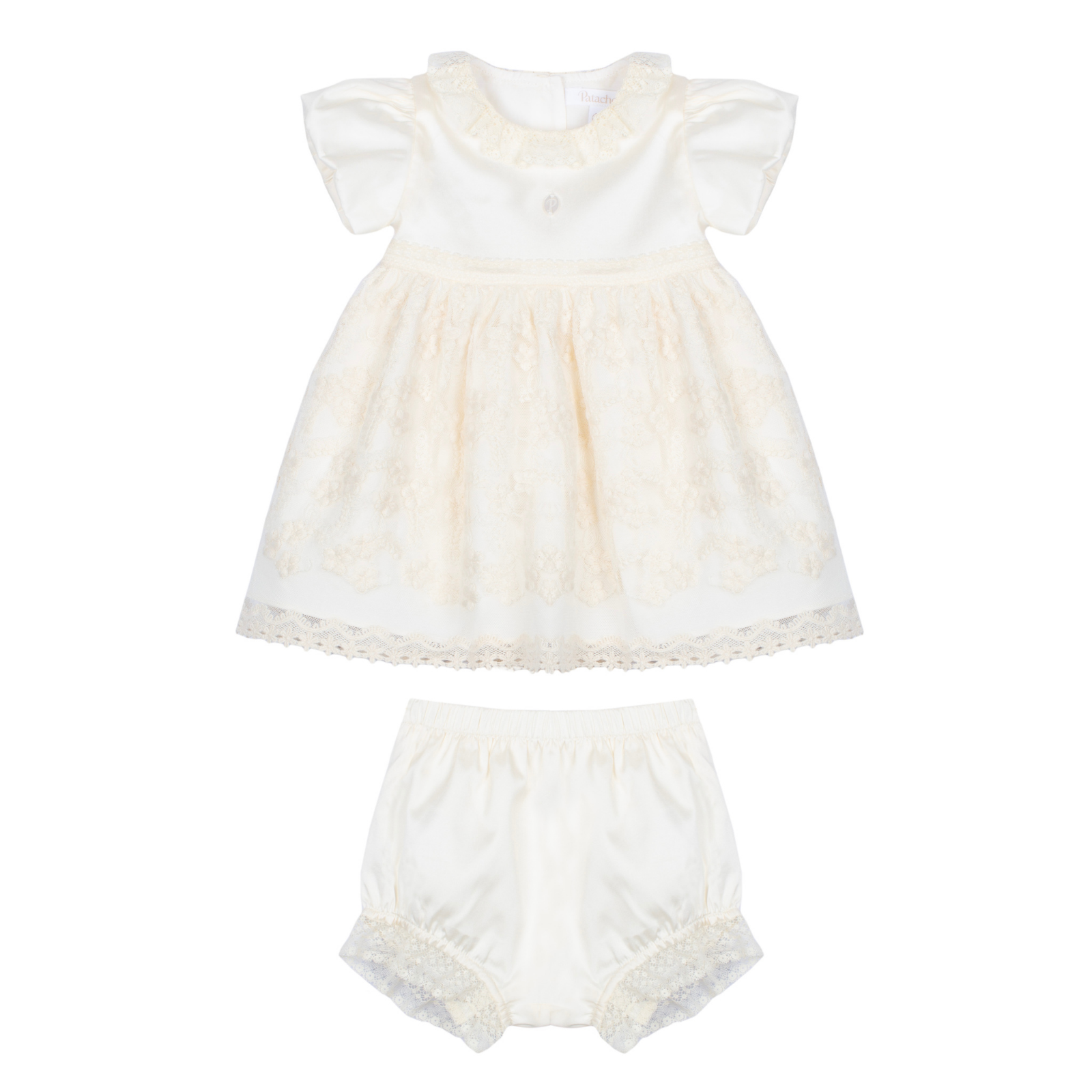 Vestido com tapa fralda cerimónia da Patachou "Soccasion"