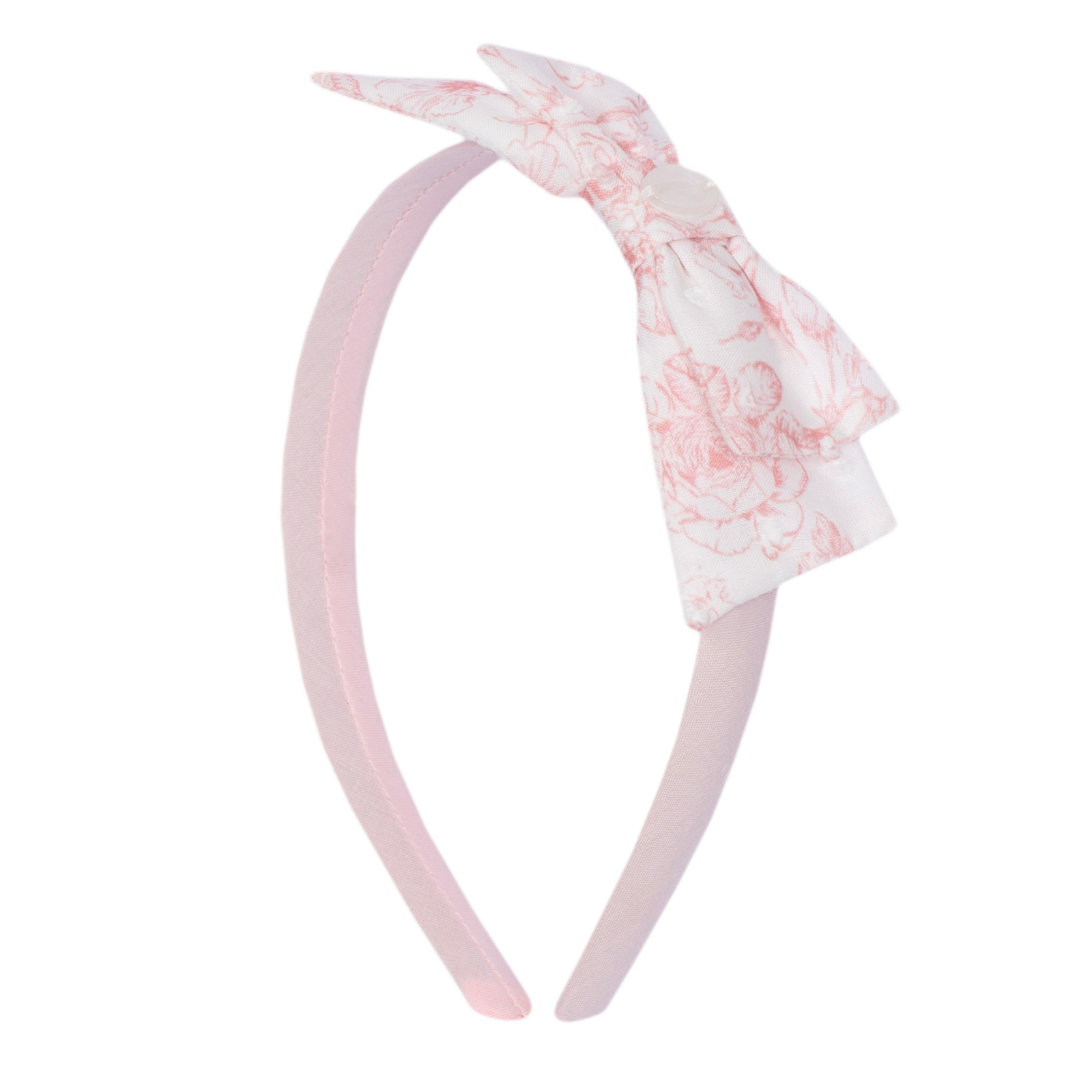 Bandolete tom rosa com laço da Patachou "Pale Pink"