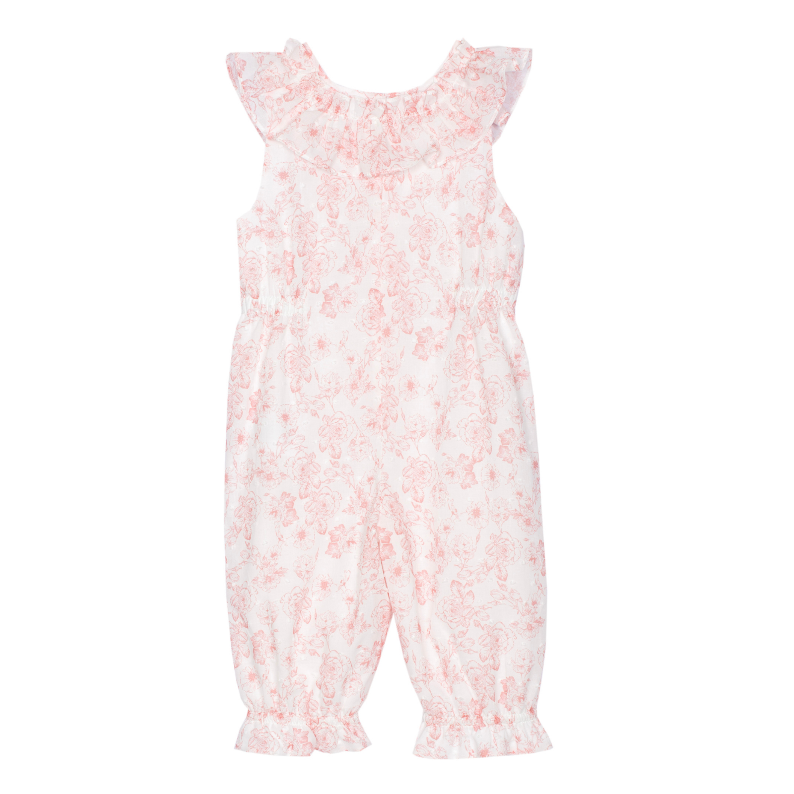 Macacão de menina tom rosa da Patachou "Pale Pink"