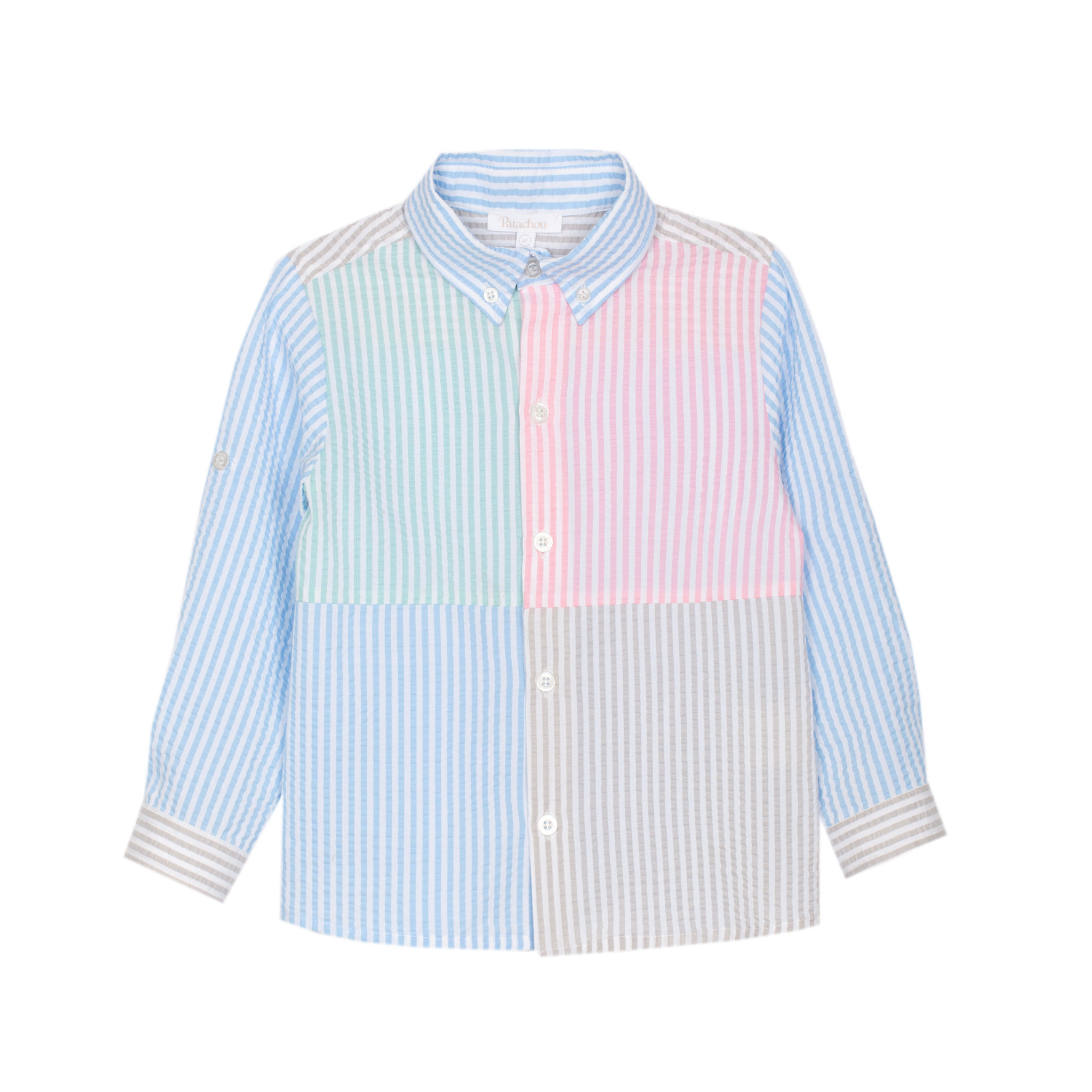 Conjunto camisa e calção multicolor da Patachou "Swimwear"