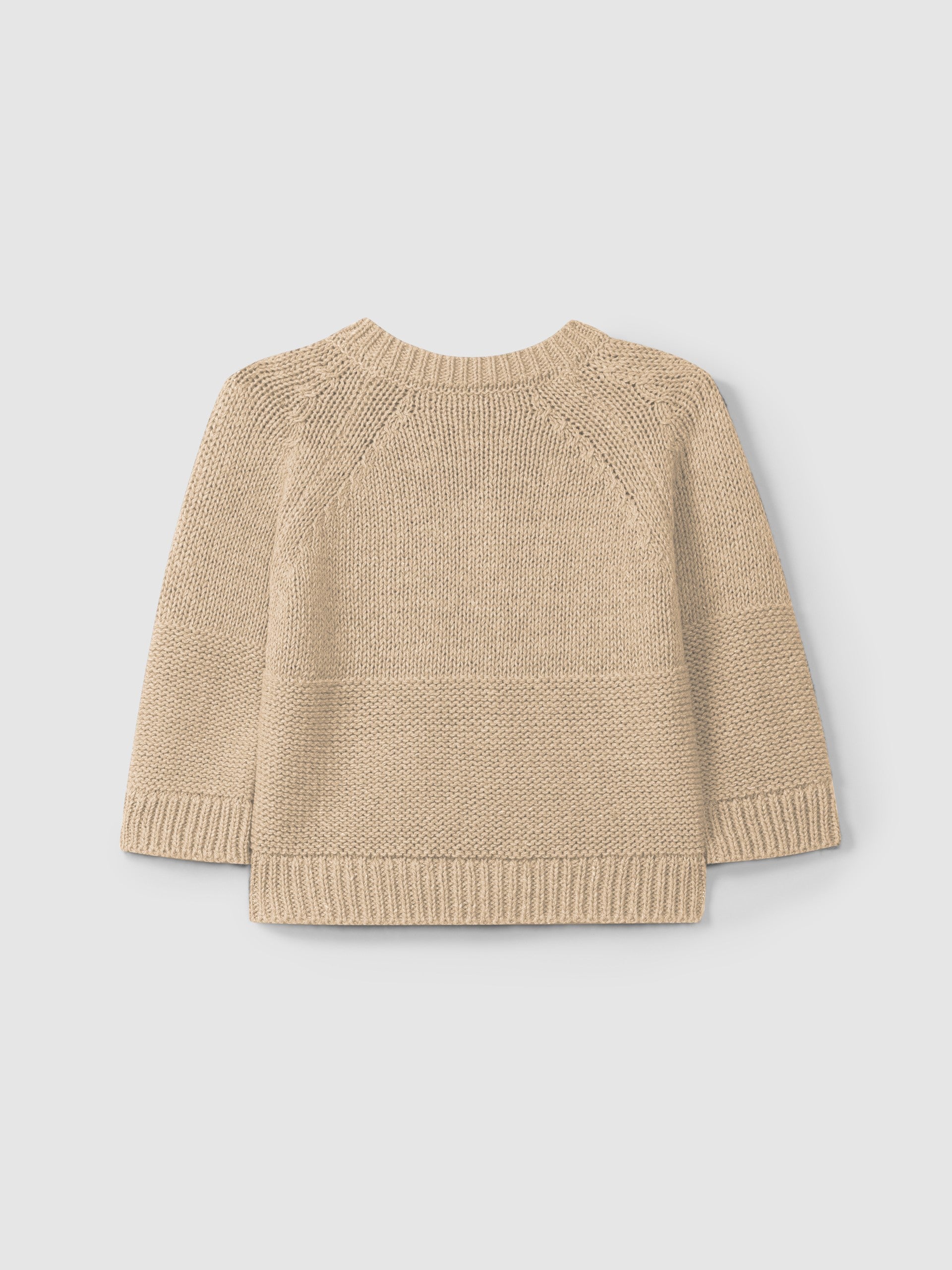 Casaco tricotado com decote redondo da Snug