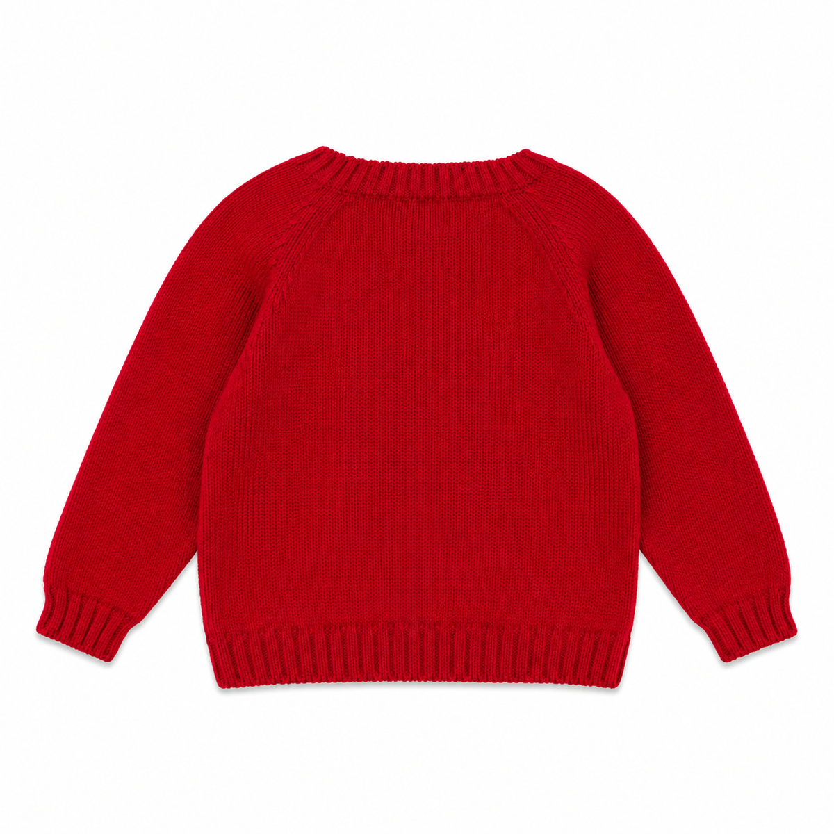 Camisola em malha vermelha com camião bordado da Fina Ejerique