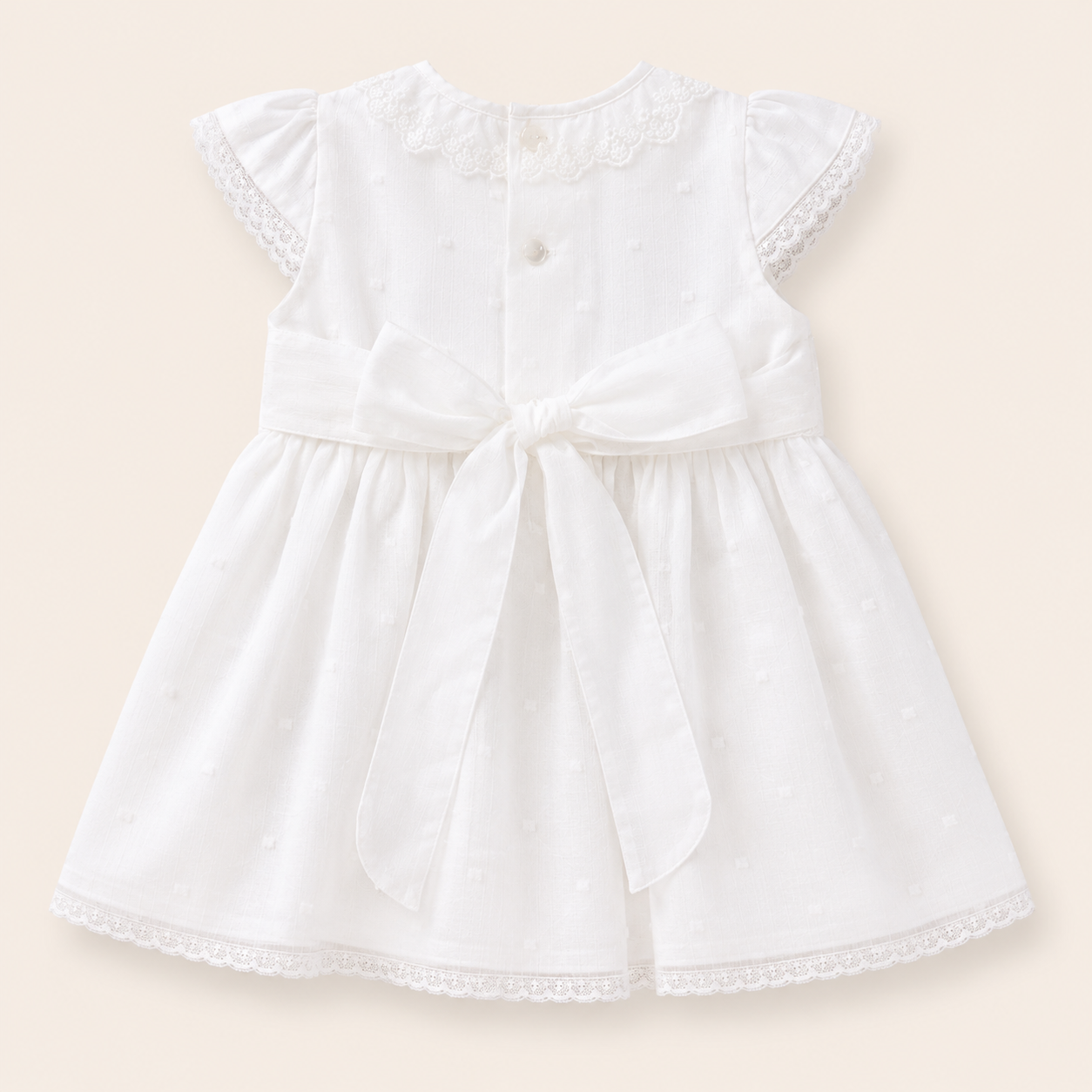 Vestido e tapa fralda para cerimonia da Paz Rodriguez "Cerimónia"