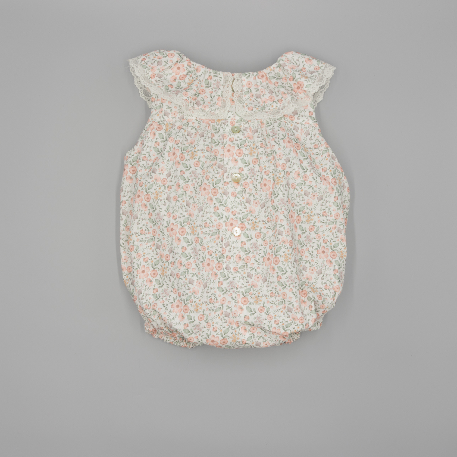 Fofo Floral para bebé menina da Fina Ejerique"PINK"