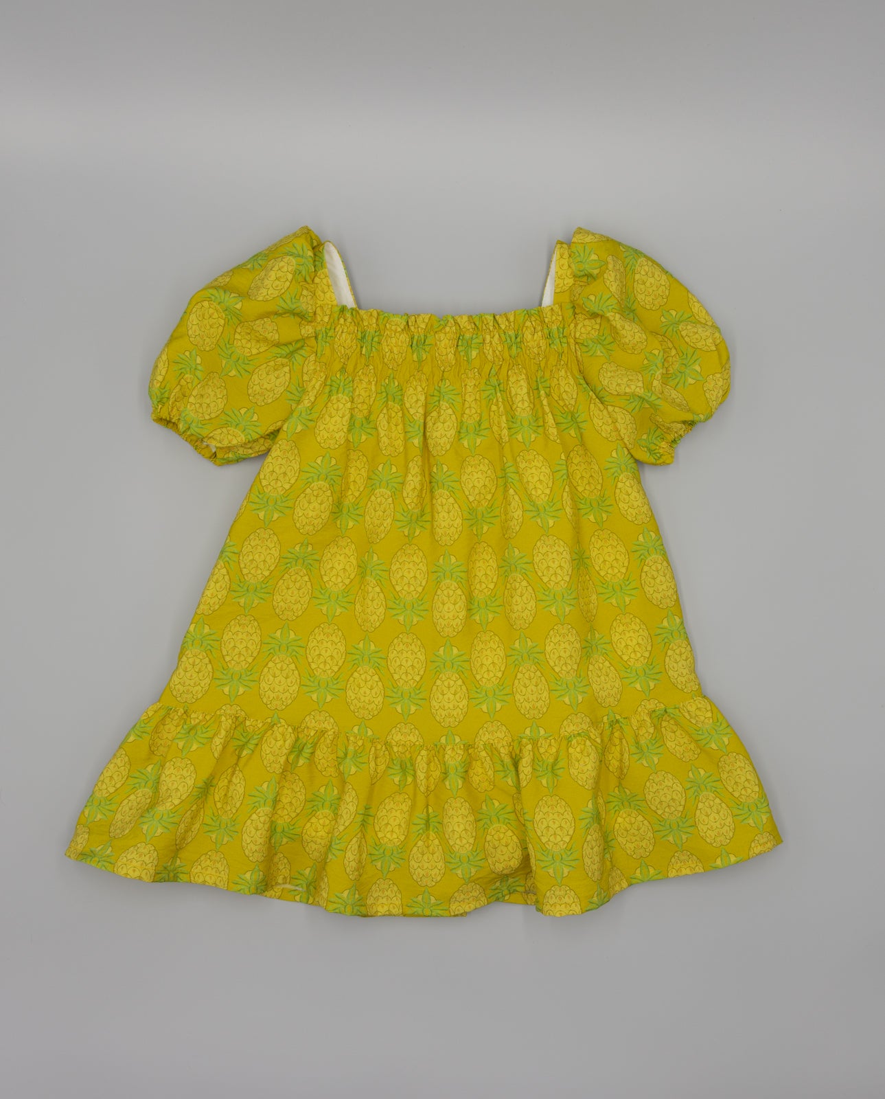 Vestido estampado para menina Fina Ejerique "YELLON"