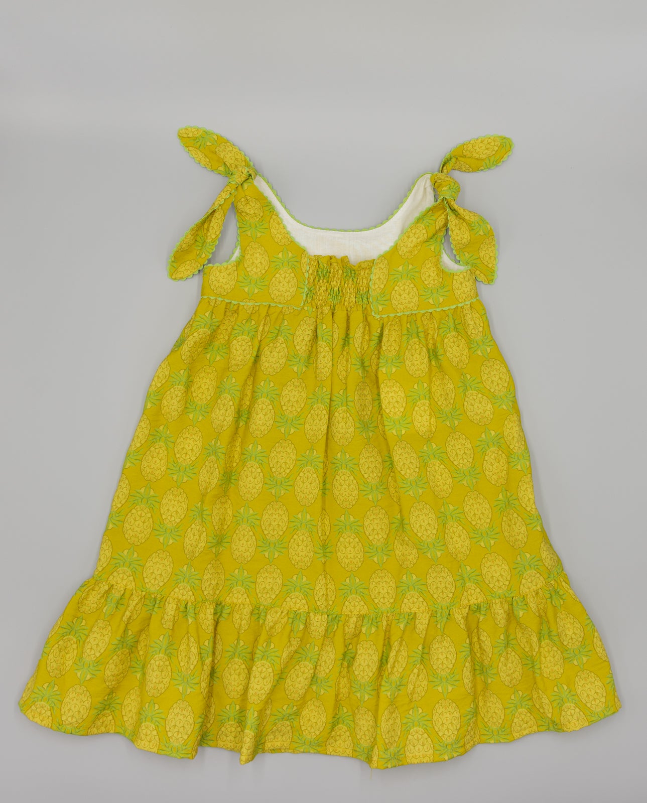 Vestido alça com estampado para menina Fina Ejerique "YELLON"