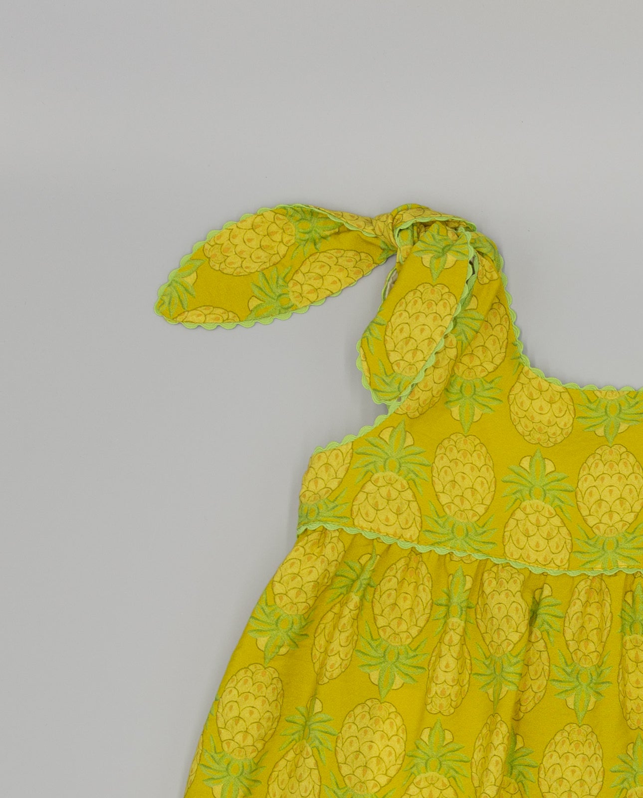 Vestido alça com estampado para menina Fina Ejerique "YELLON"