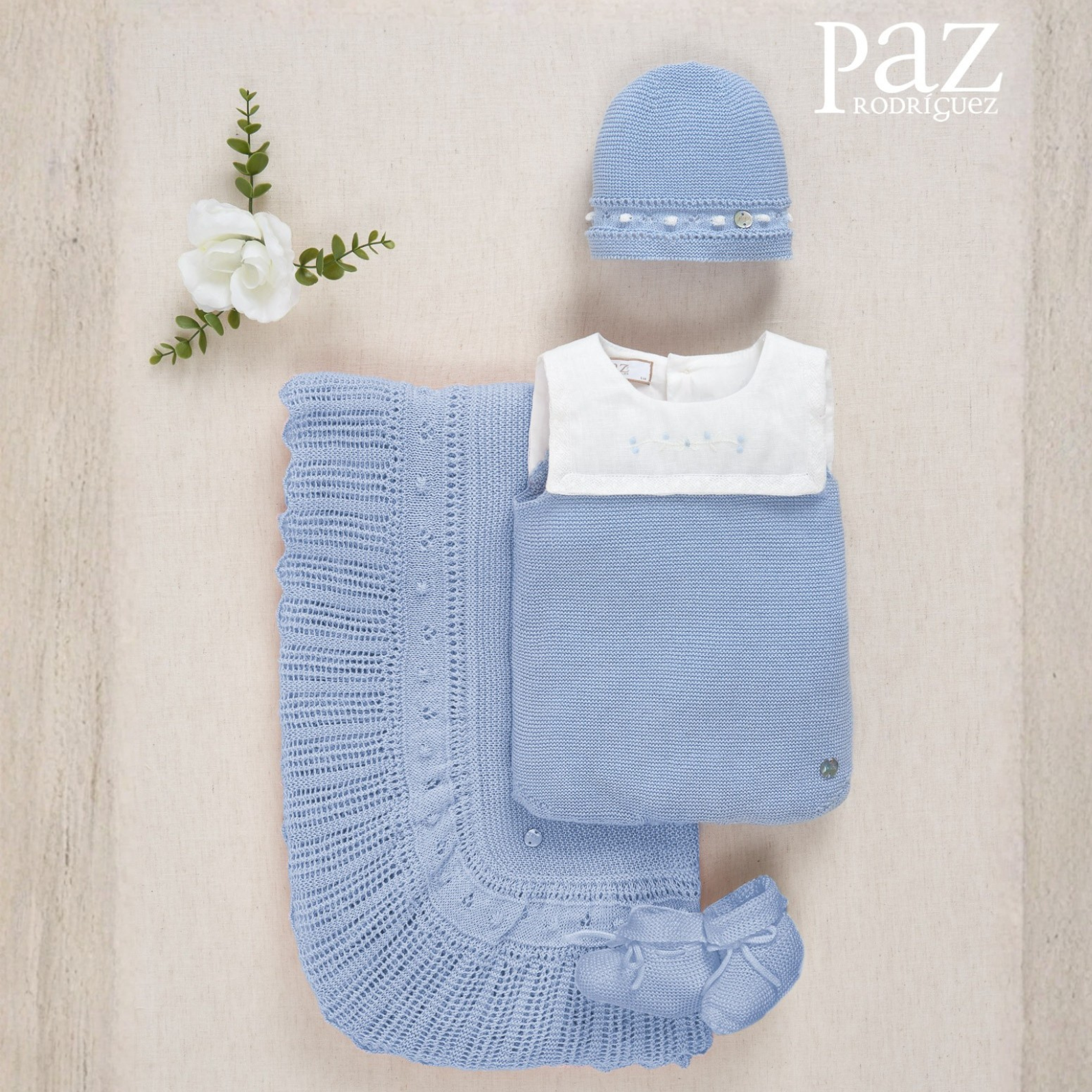 Fofo combinado azul da Paz Rodriguez "Alegra"